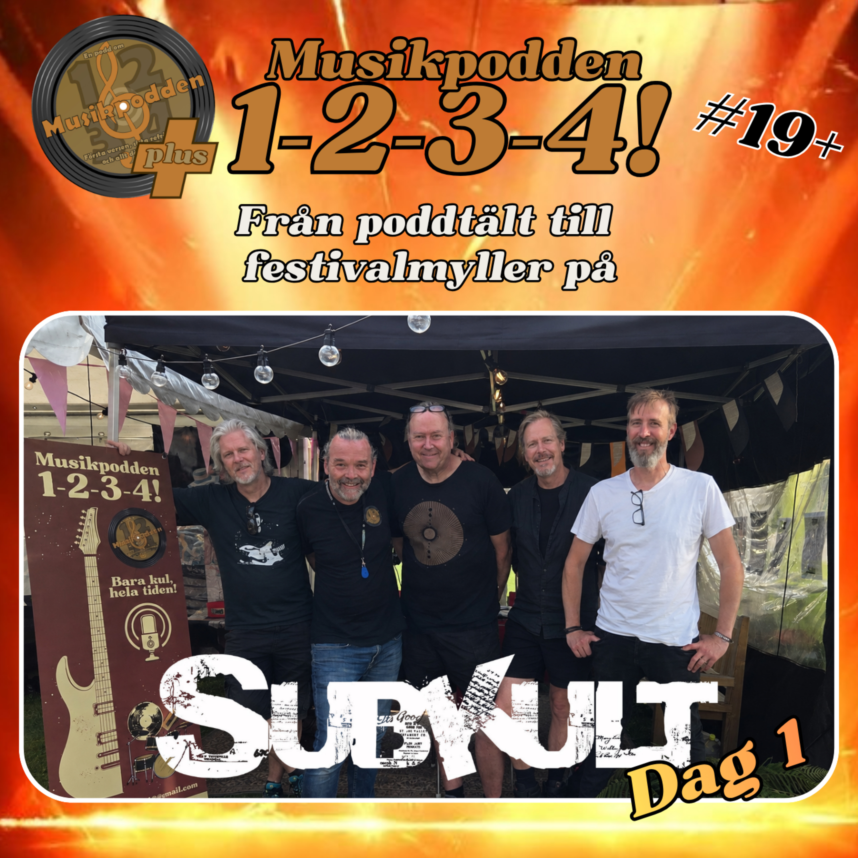 #19+ Från poddtält till festivalmyller på Subkult, Dag 1 episode artwork