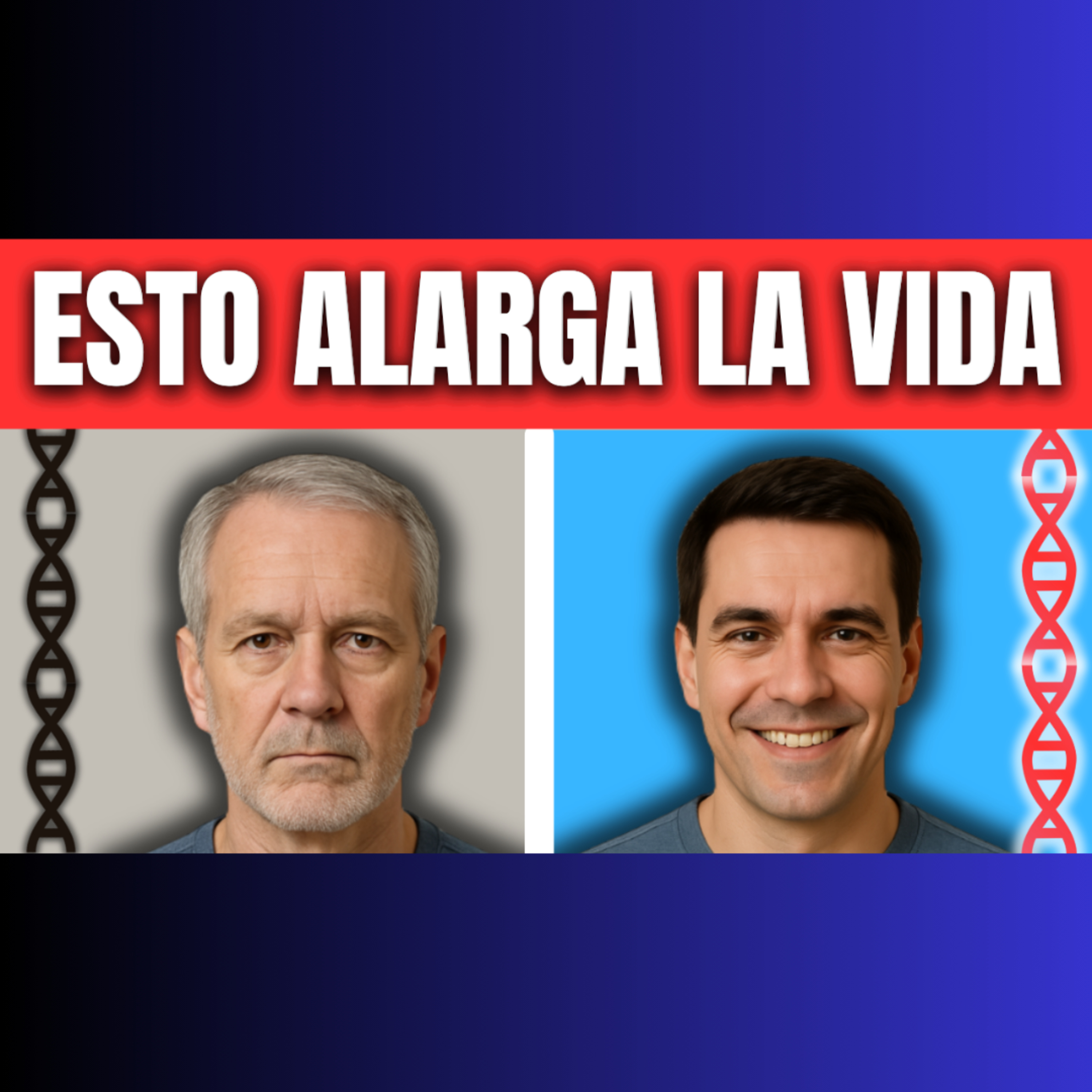 cover of episode 56. ¡Descubre cómo VIVIR MÁS! El secreto está en tus células