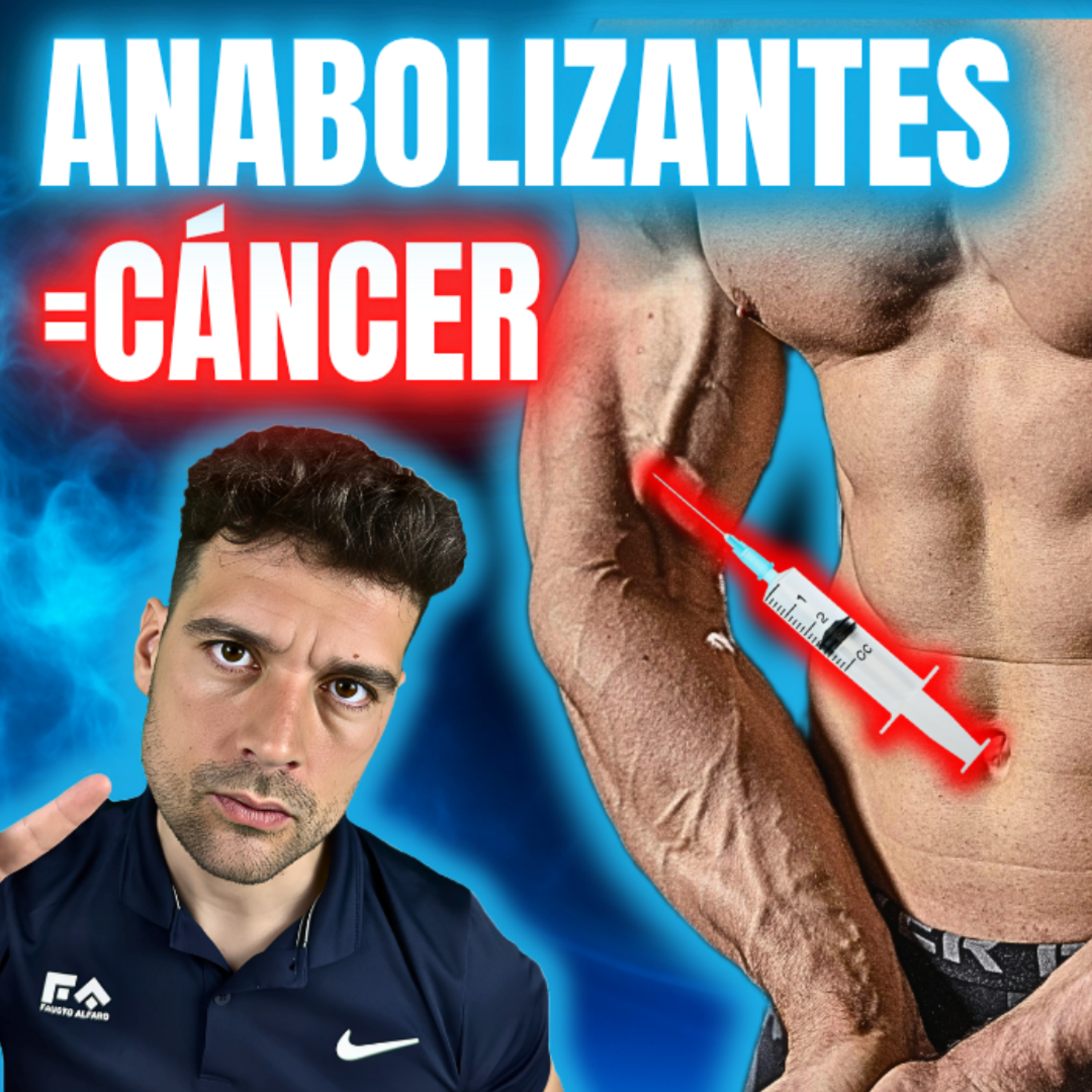 cover of episode 64. Esto es lo que te pasa si TOMAS ESTEROIDES una sola vez… 😱