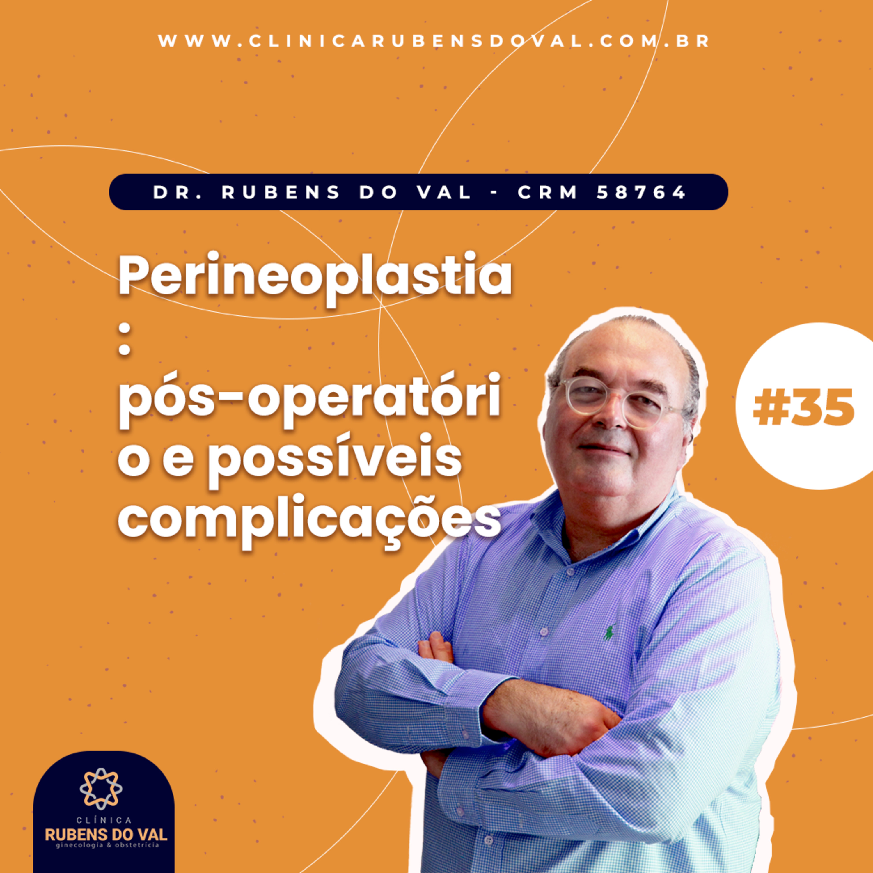 #35 - Cirurgia de incontinência urinária: pós-operatório e possíveis complicações episode artwork