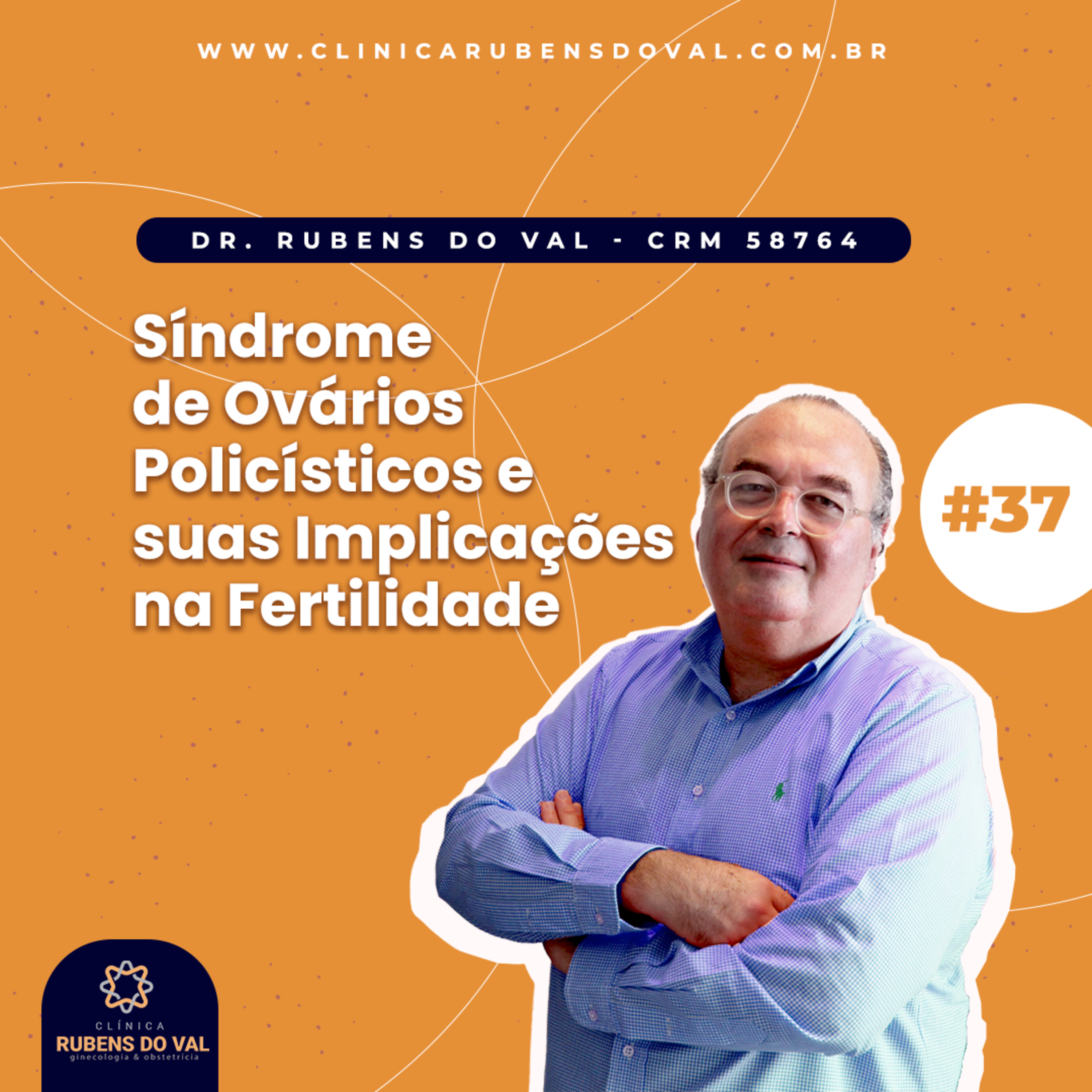 #37 - Síndrome de Ovários Policísticos e suas Implicações na Fertilidade episode artwork