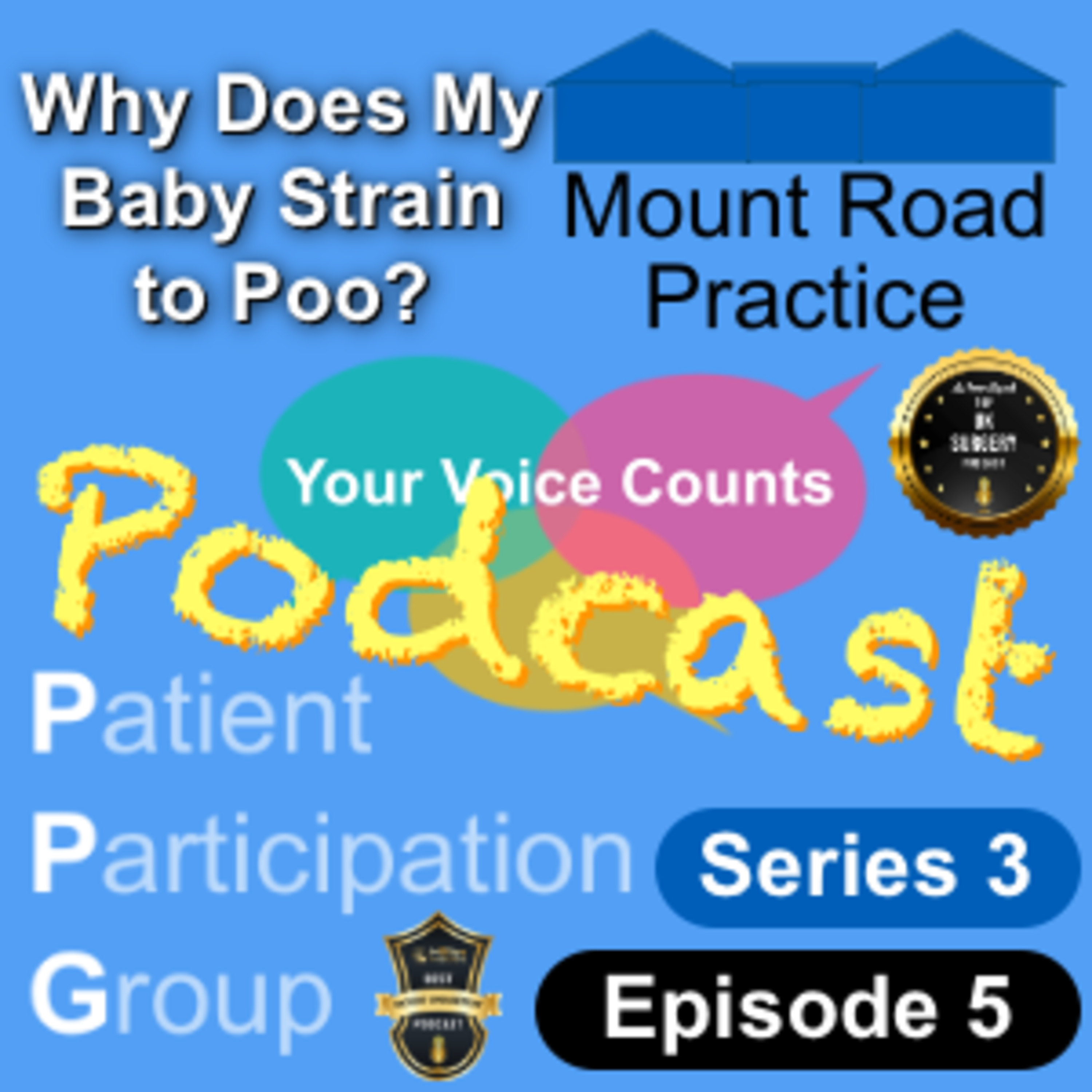 Series 3, Episode 5 — Why Does My Baby Strain to Poo? episode artwork