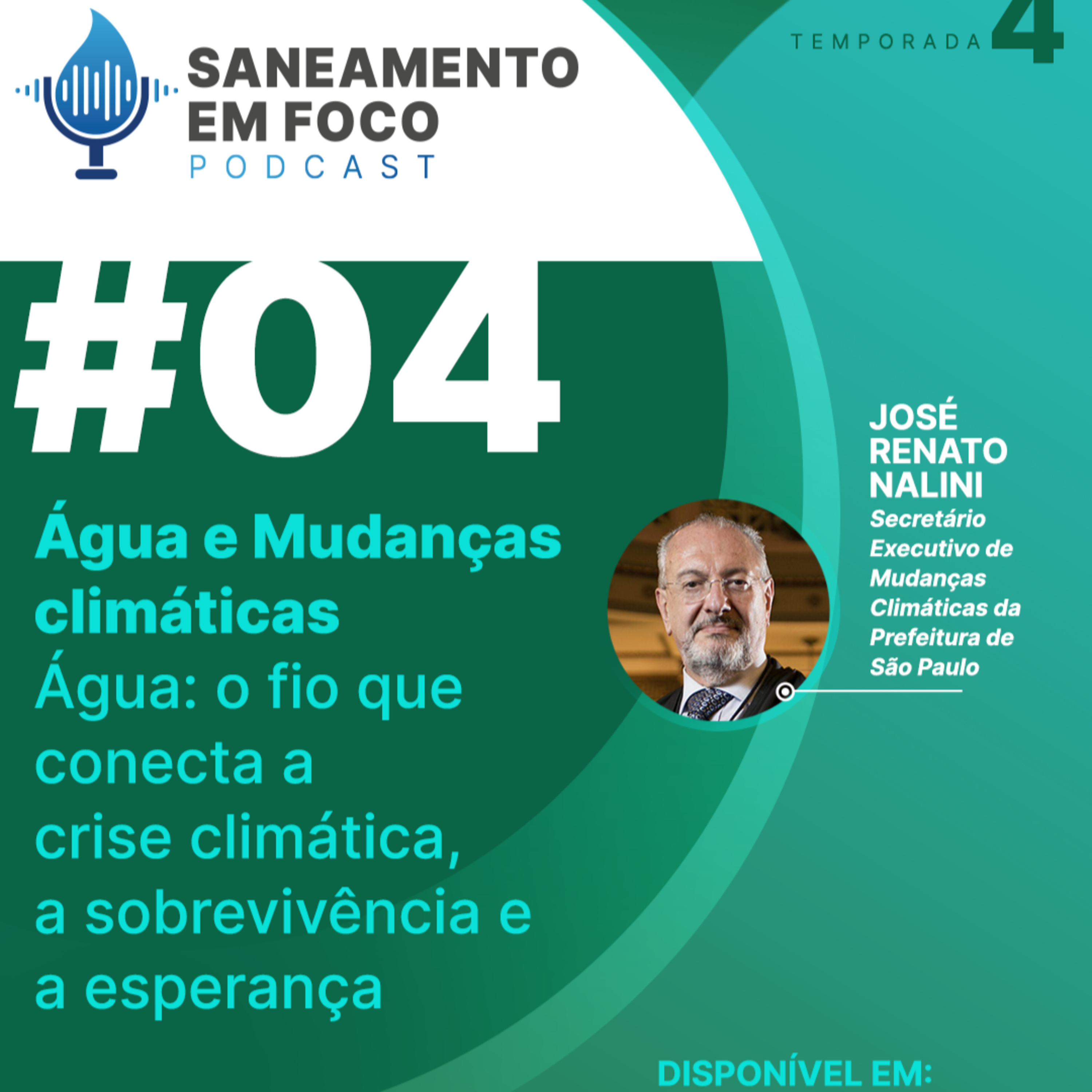 #4: Água e mudanças climáticas - José Renato Nalini, secretário executivo de Mudanças Climáticas da Prefeitura de SP episode artwork