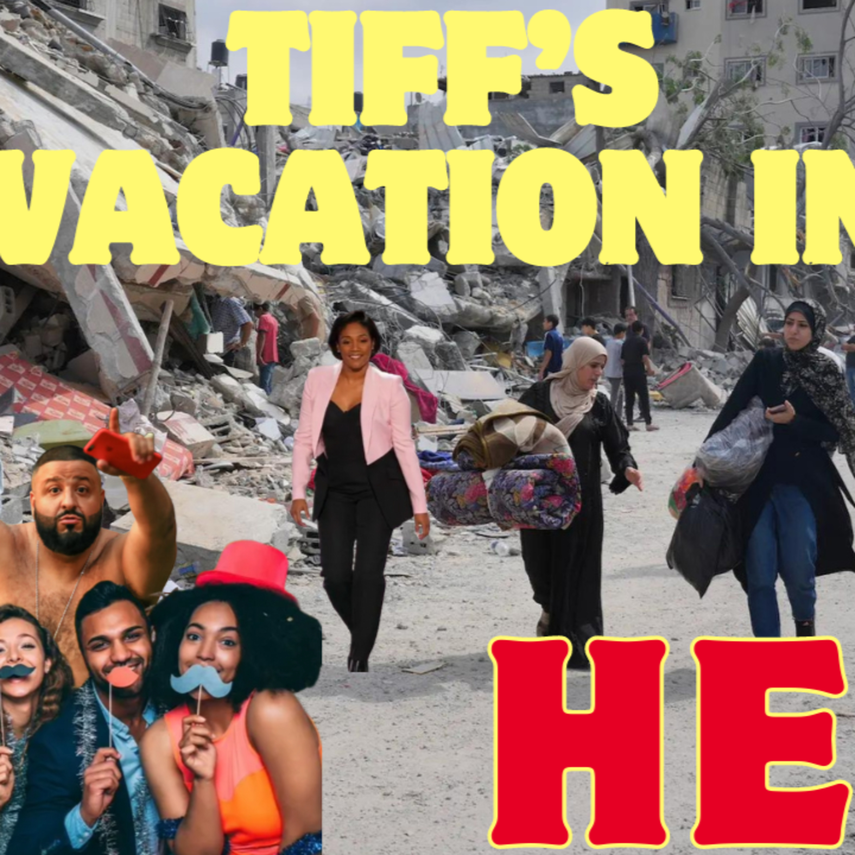 Tiffany Haddish Vacations In Hell Israel vs Palestine , Nick Offerman Slams Homophobia and Let Them Eat Corn Flakes episode artwork