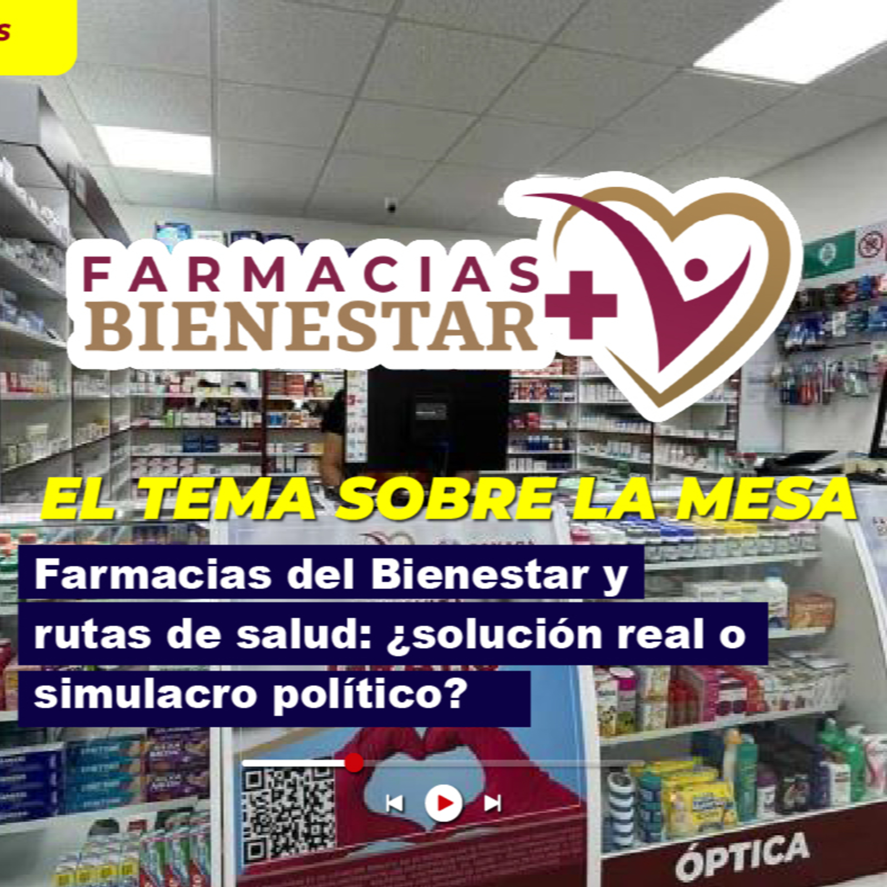 Farmacias del Bienestar y rutas de salud: ¿solución real o simulacro político? episode artwork
