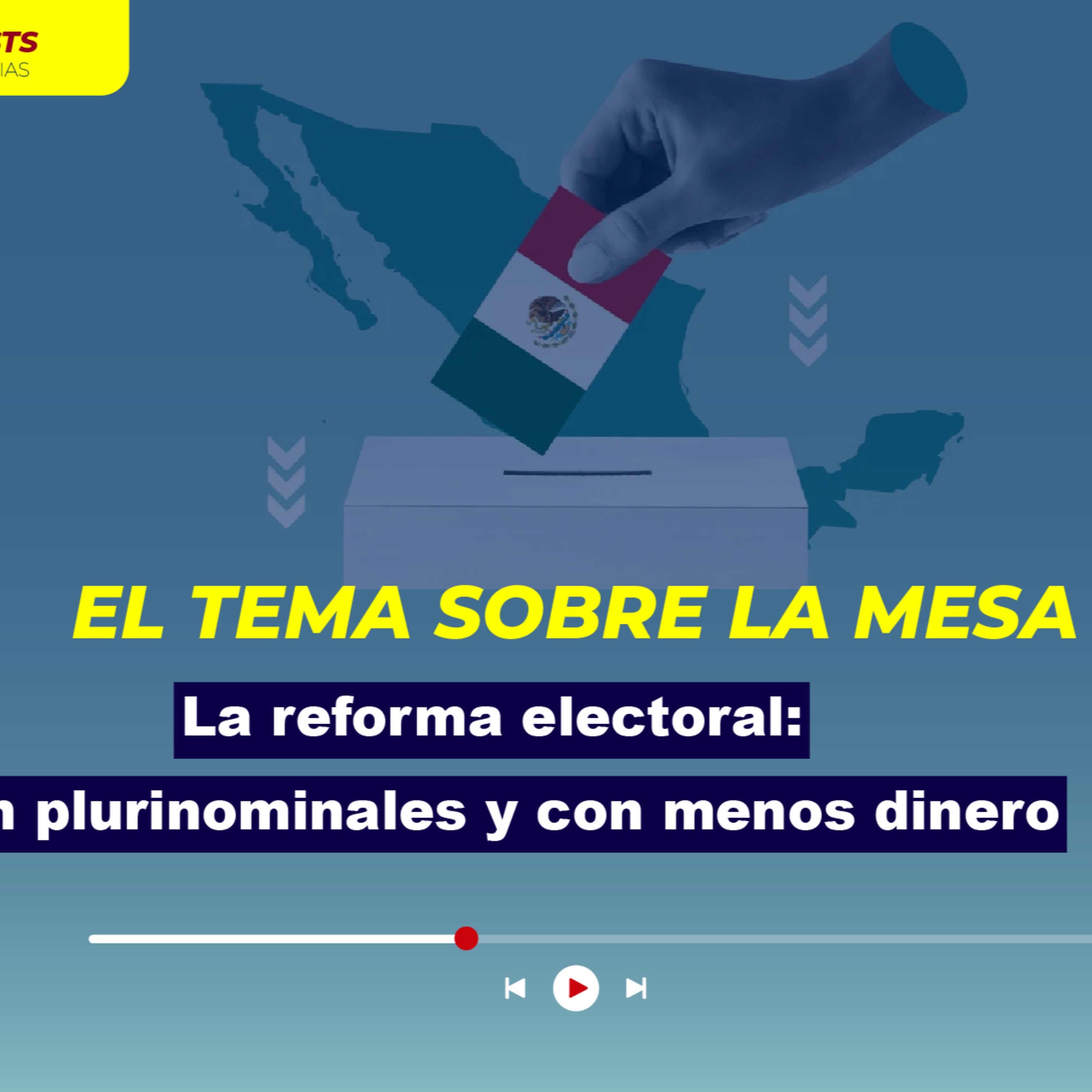 Reforma electoral: Sin plurinominales y menos dinero. episode artwork