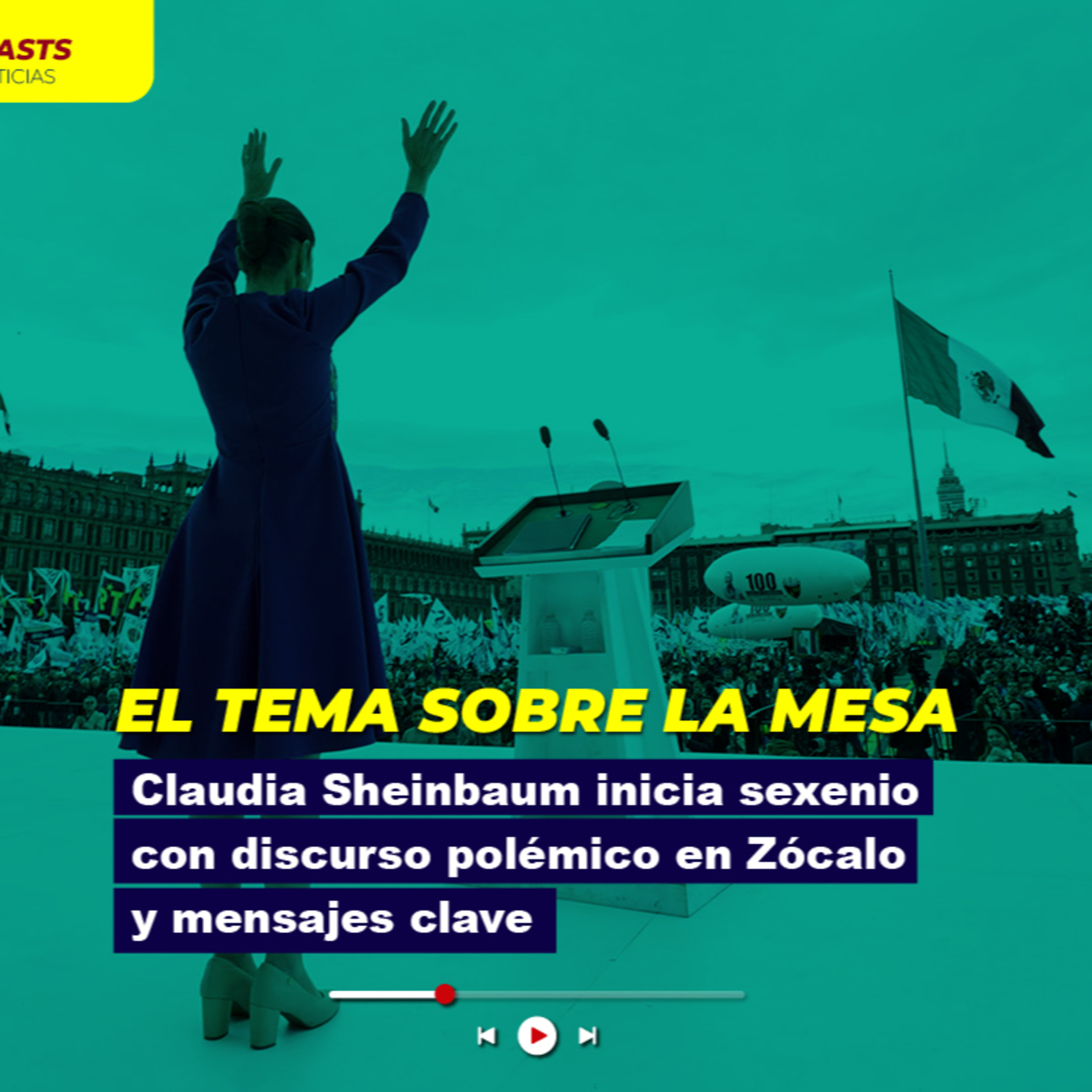 Primer informe de Claudia Sheinbaum: lealtades, corrupción y retos para gobernar México episode artwork