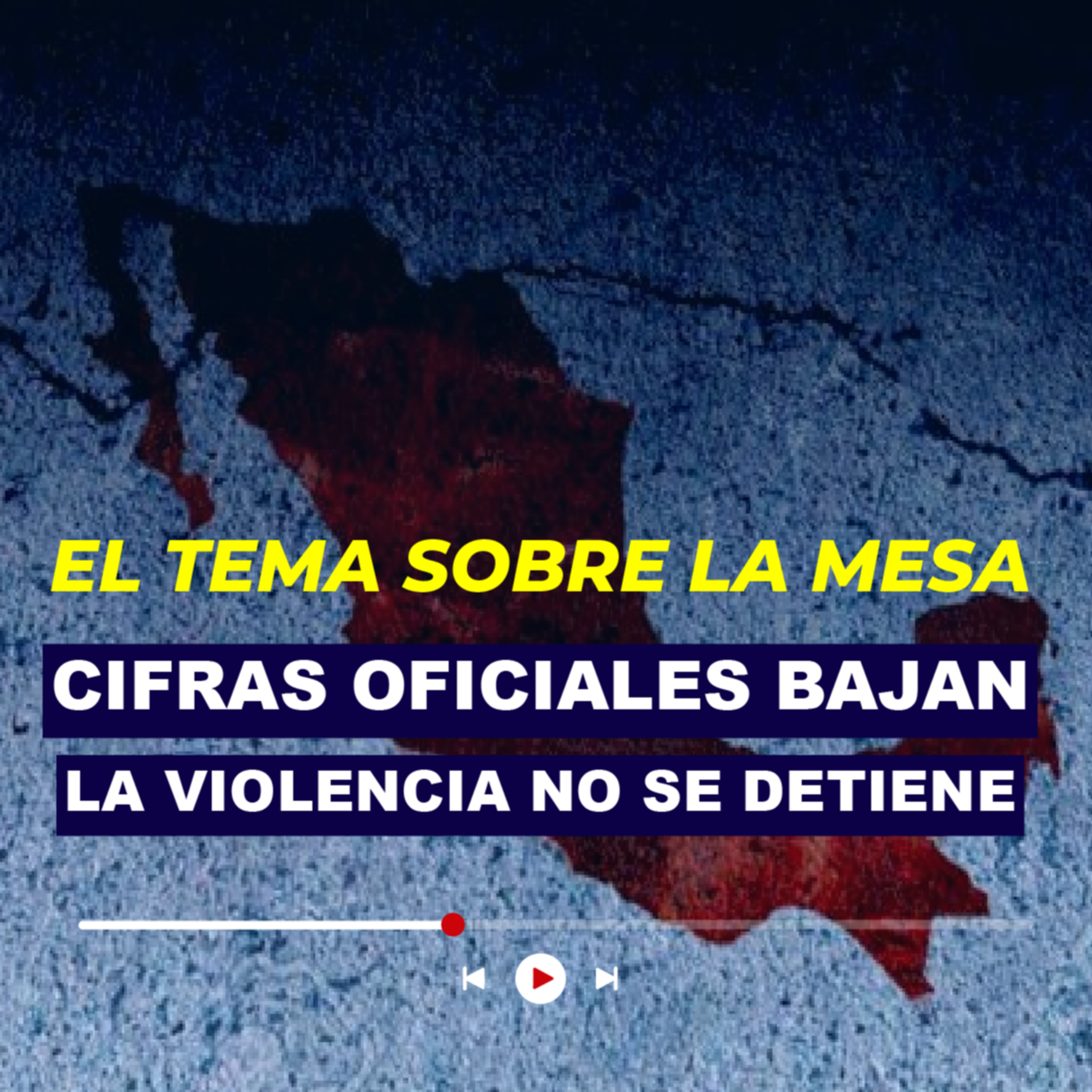 Cifras oficiales bajan, la violencia no se detiene episode artwork