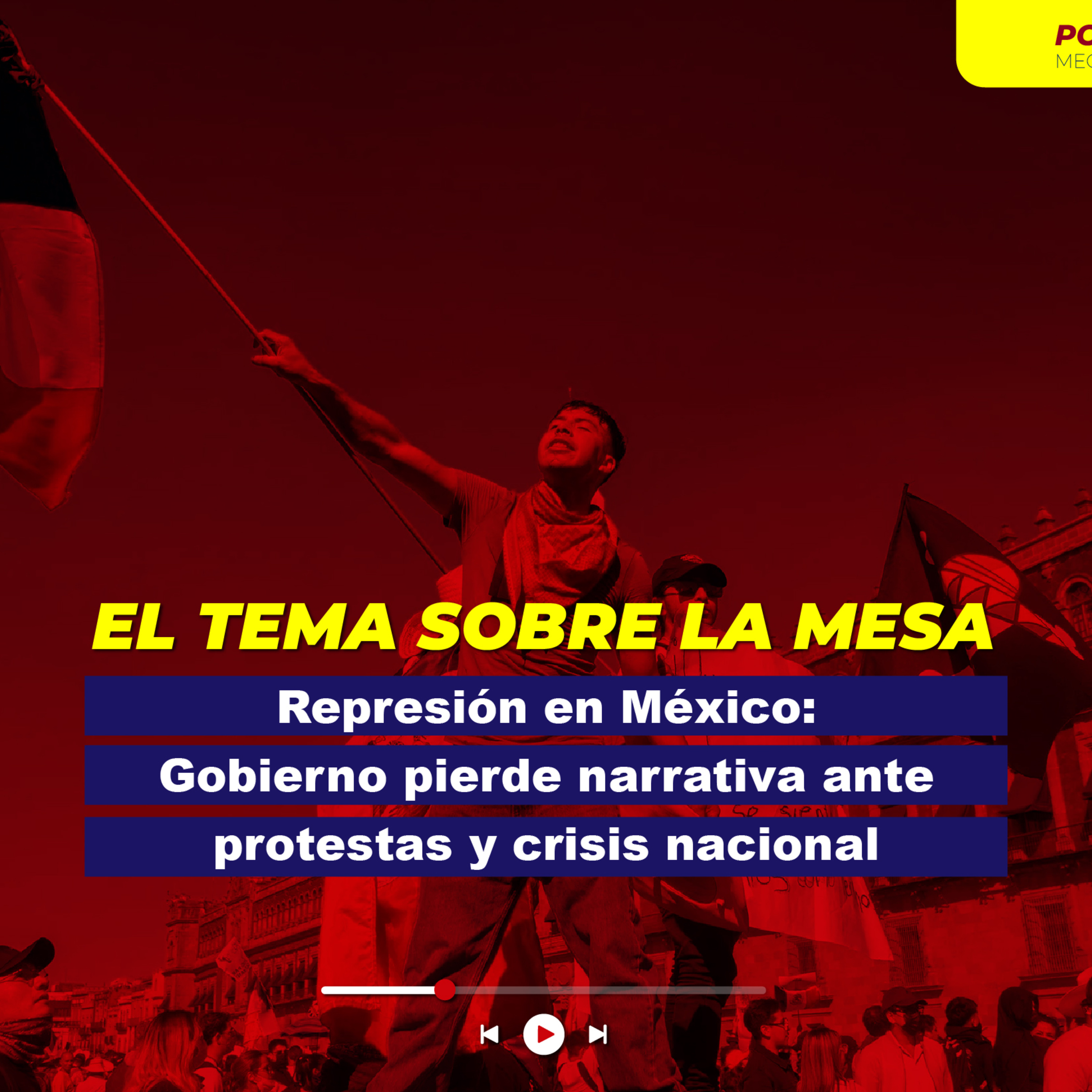 Represión en México: Gobierno pierde narrativa ante protestas y crisis nacional episode artwork