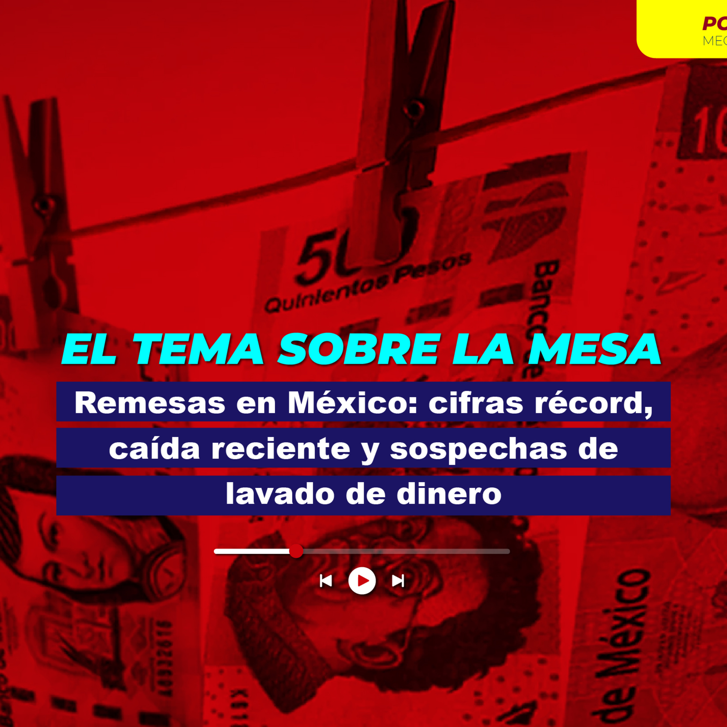 Remesas en México: cifras récord, caída reciente y sospechas de lavado de dinero episode artwork