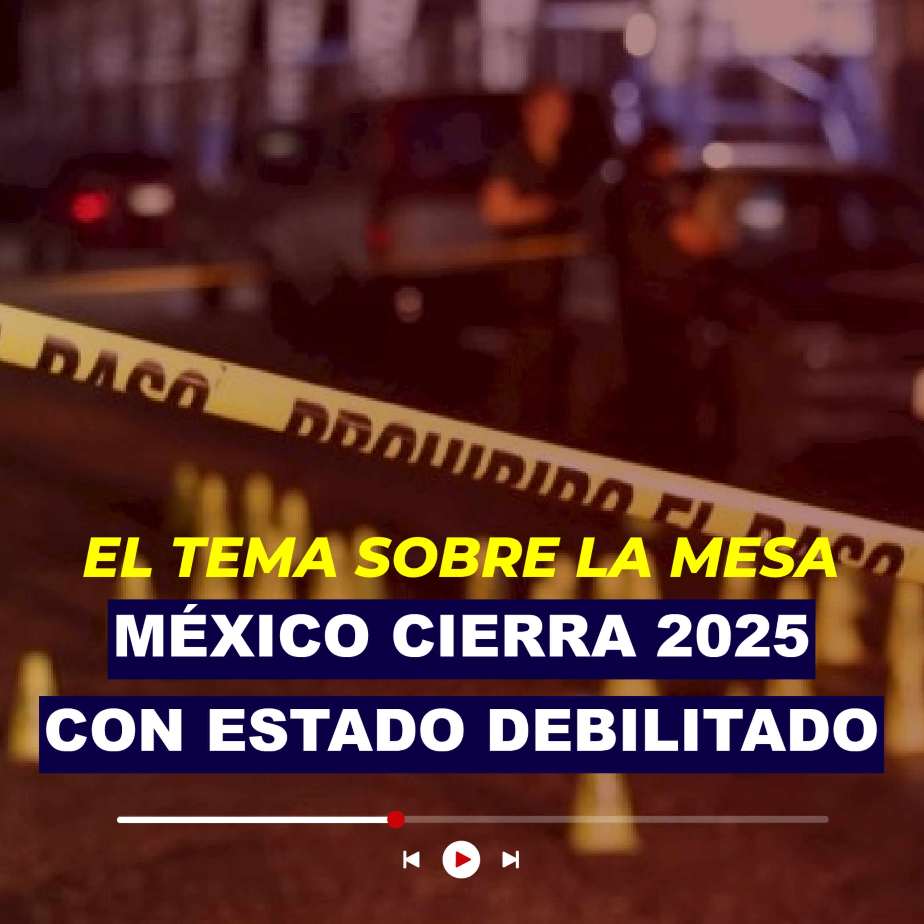 México cierra 2025 con Estado debilitado episode artwork