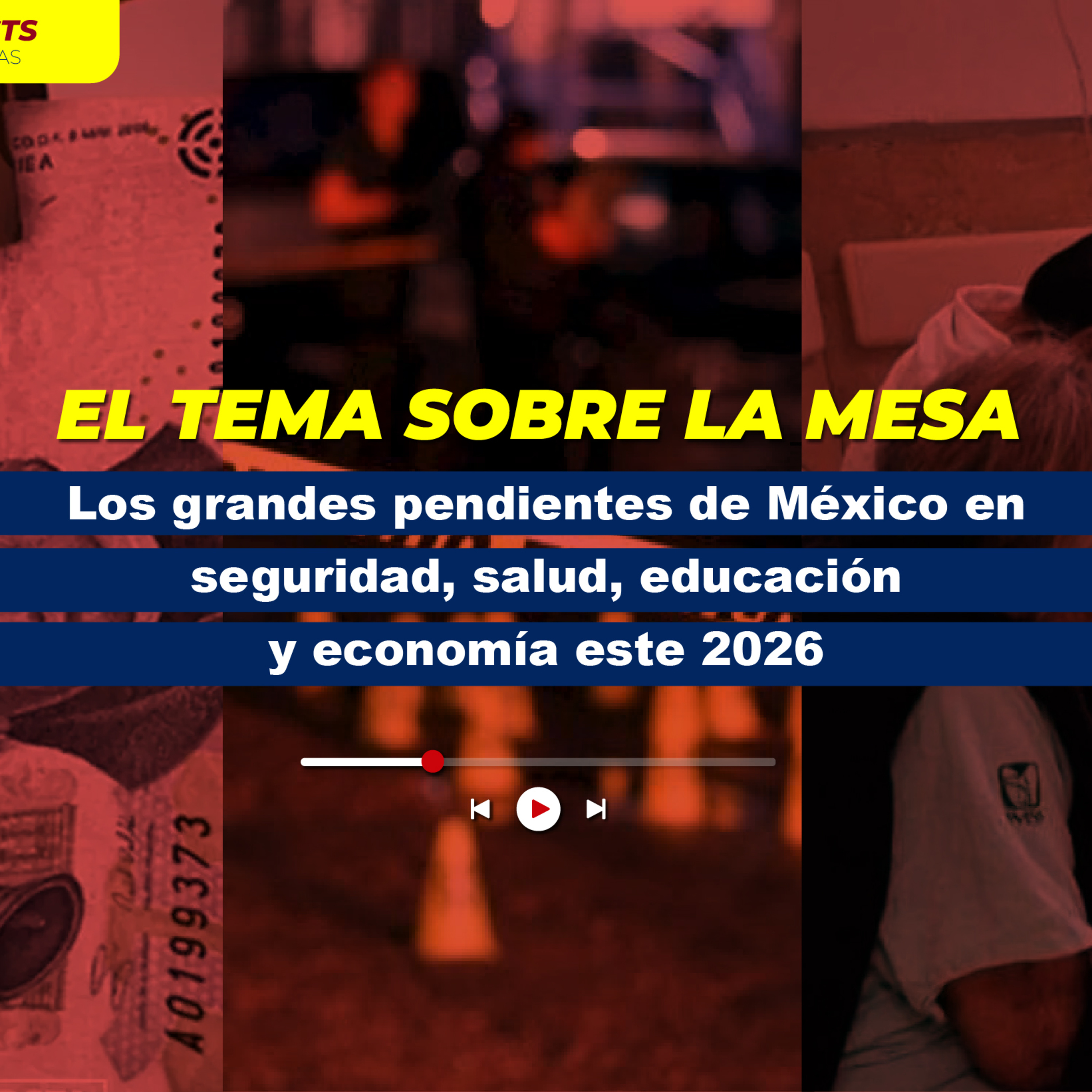 Los grandes pendientes de México en seguridad, salud, educación y economía este 2026 episode artwork