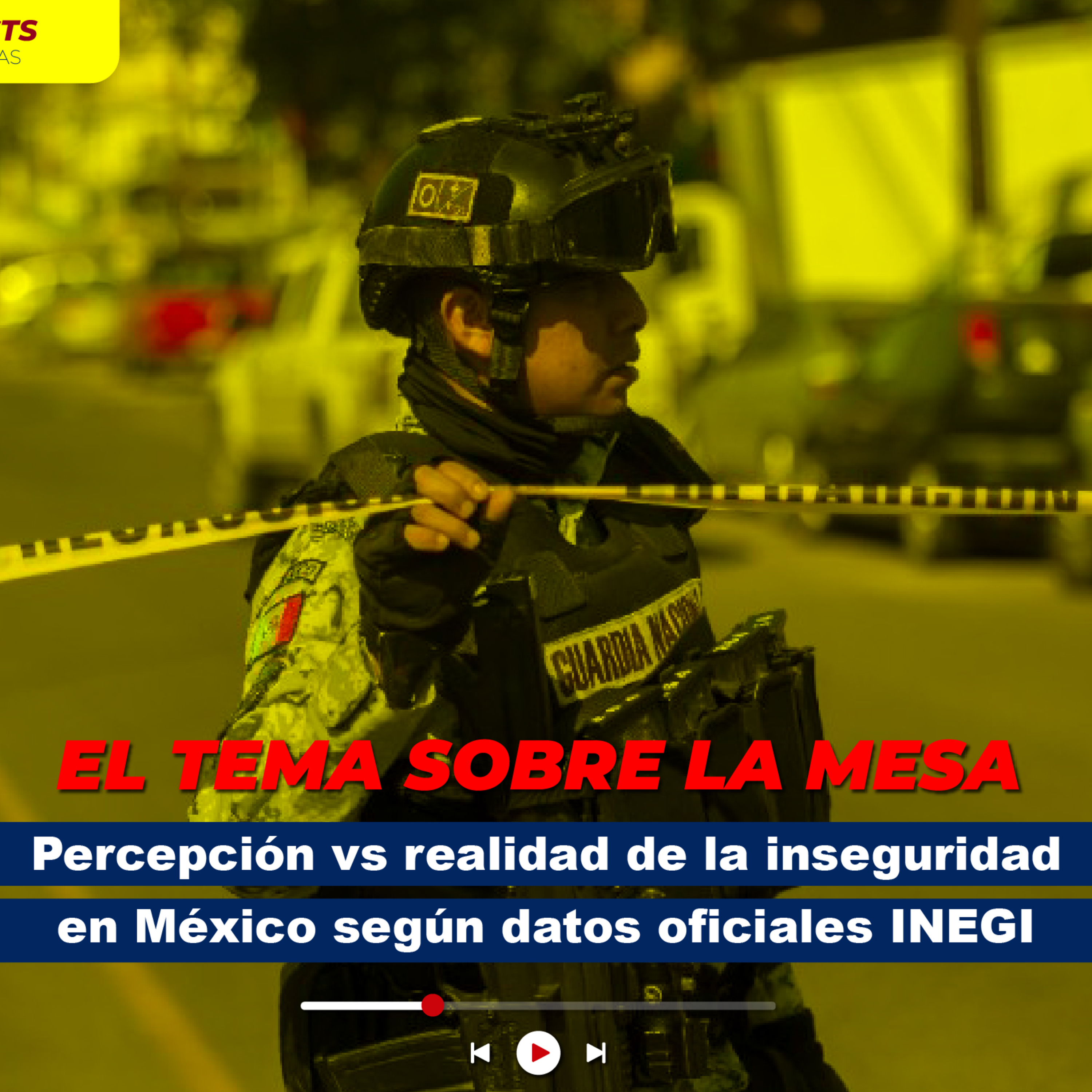 Percepción vs realidad de la inseguridad en México según datos oficiales INEGI episode artwork