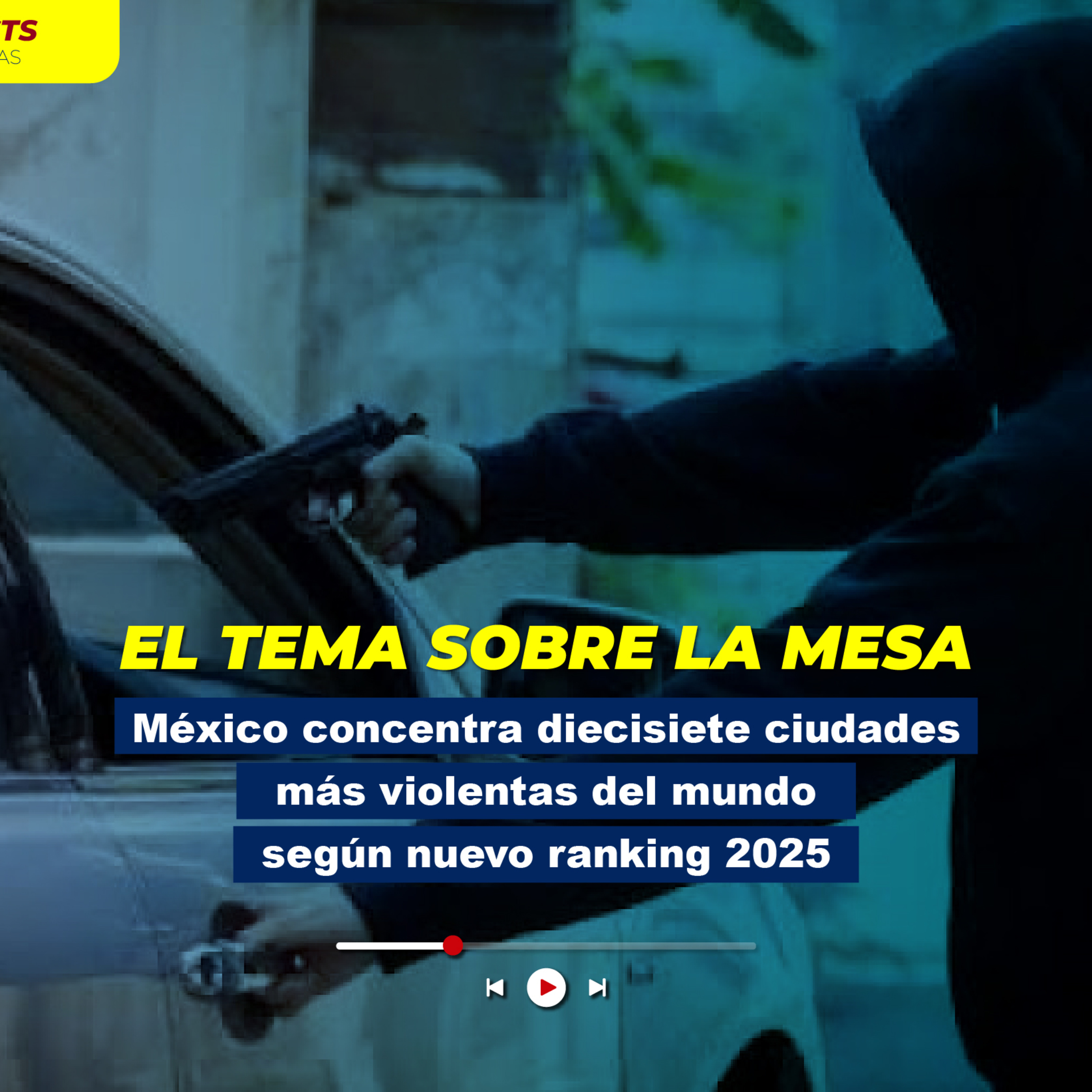 México concentra diecisiete ciudades más violentas del mundo según nuevo ranking 2025 episode artwork