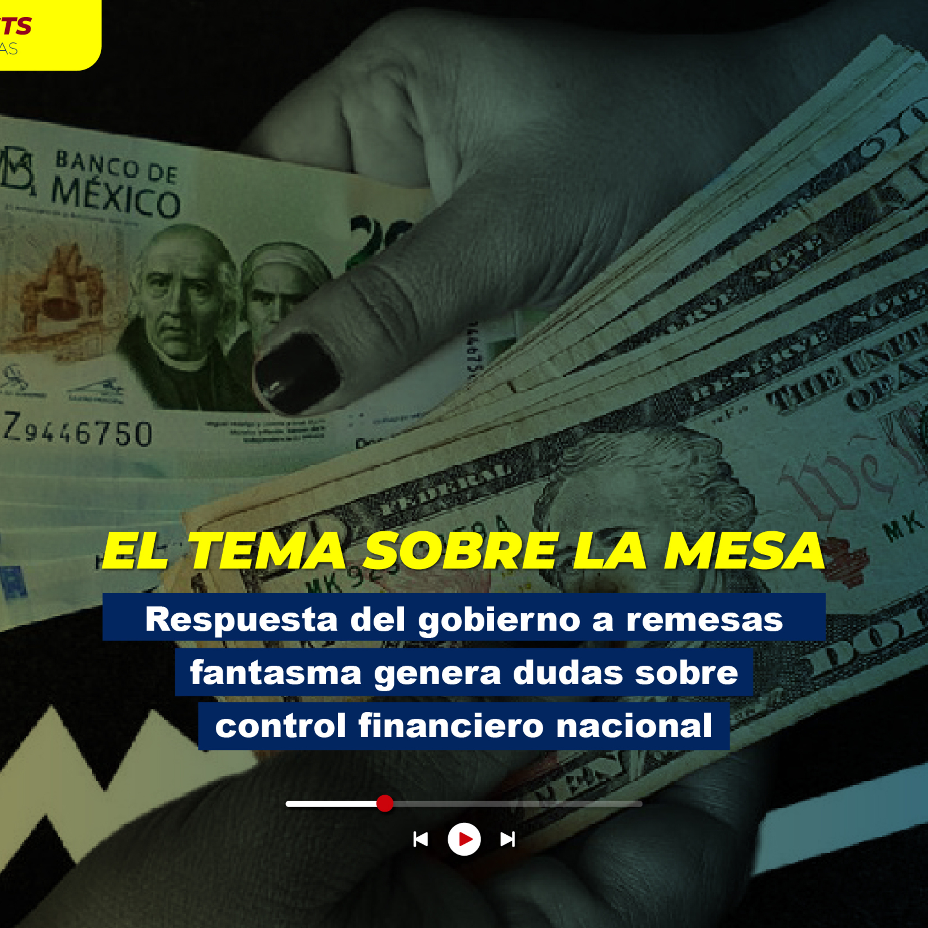 Respuesta del gobierno a remesas fantasma genera dudas sobre control financiero nacional episode artwork