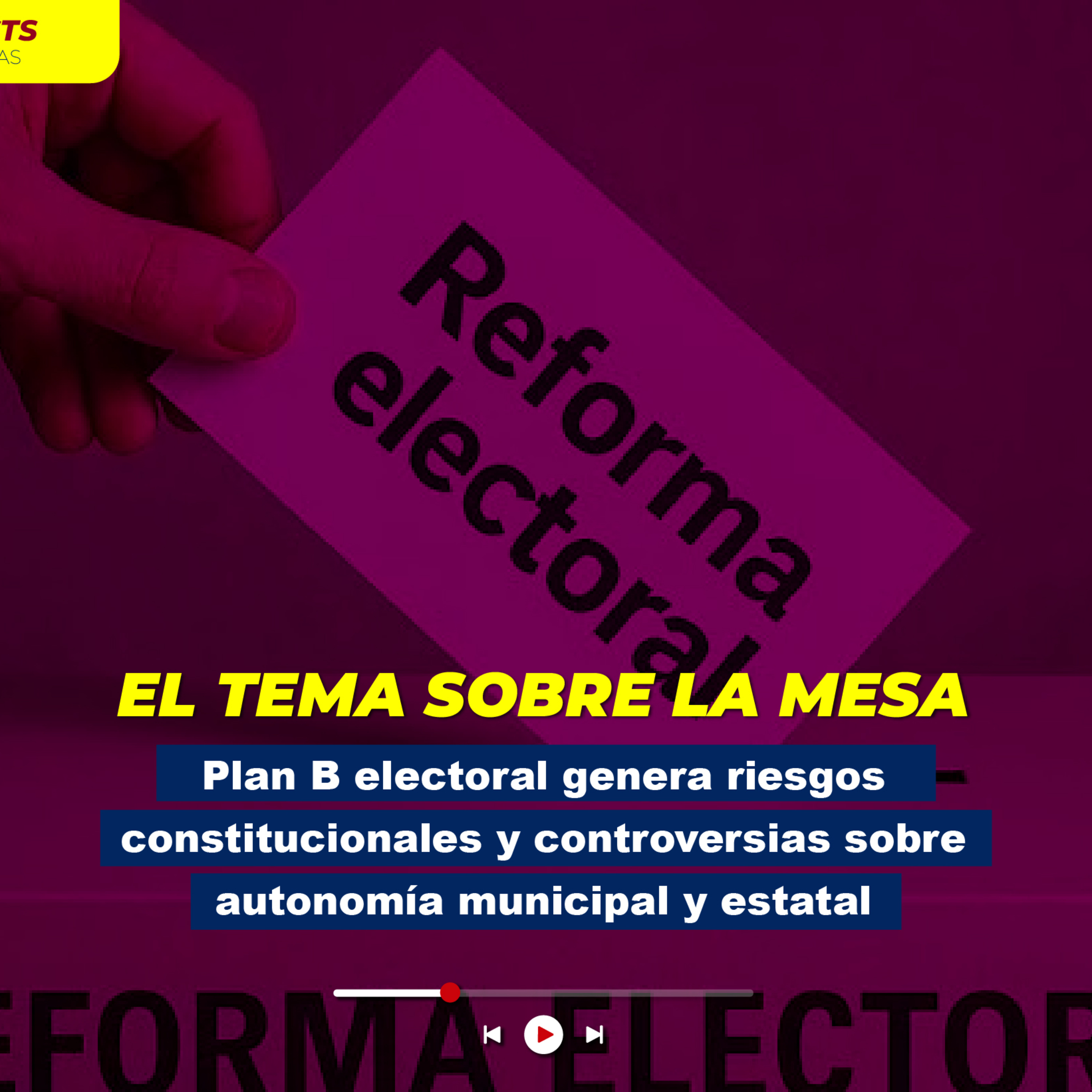 Plan B electoral genera riesgos constitucionales y controversias sobre autonomía municipal y estatal episode artwork