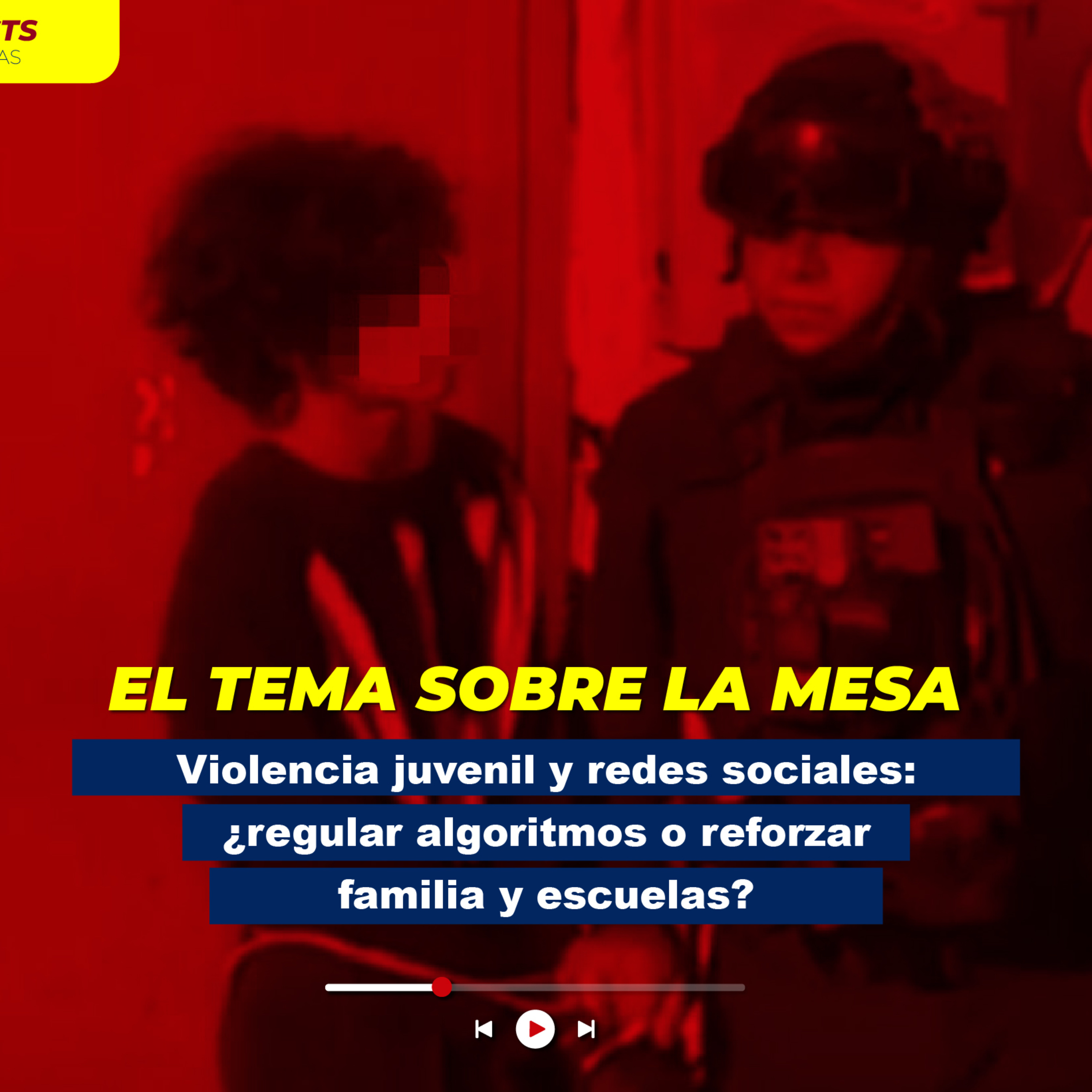 Violencia juvenil y redes sociales: ¿regular algoritmos o reforzar familia y escuelas? episode artwork