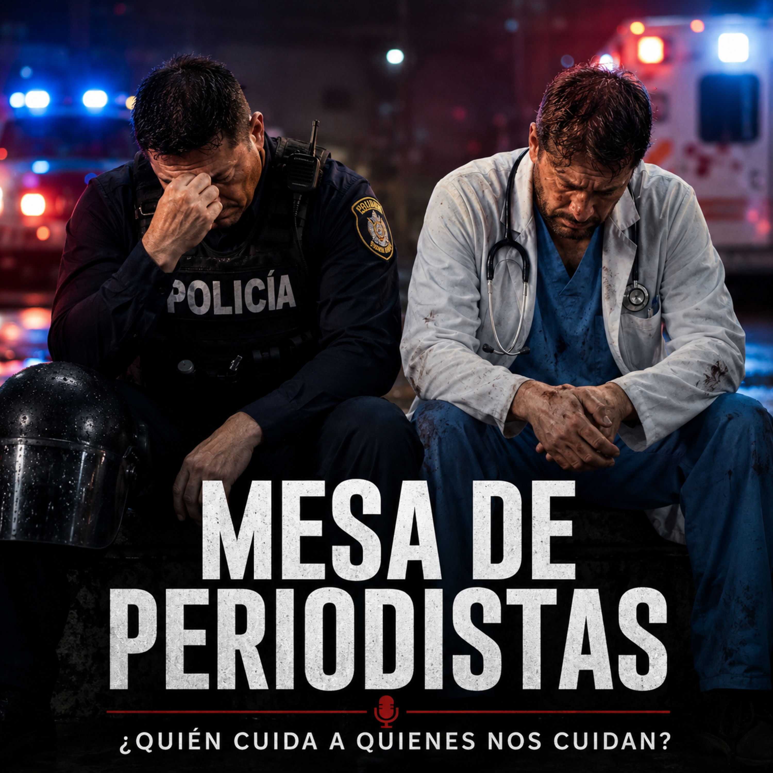 Policías y médicos al límite: miedo, cansancio y salud mental olvidada episode artwork