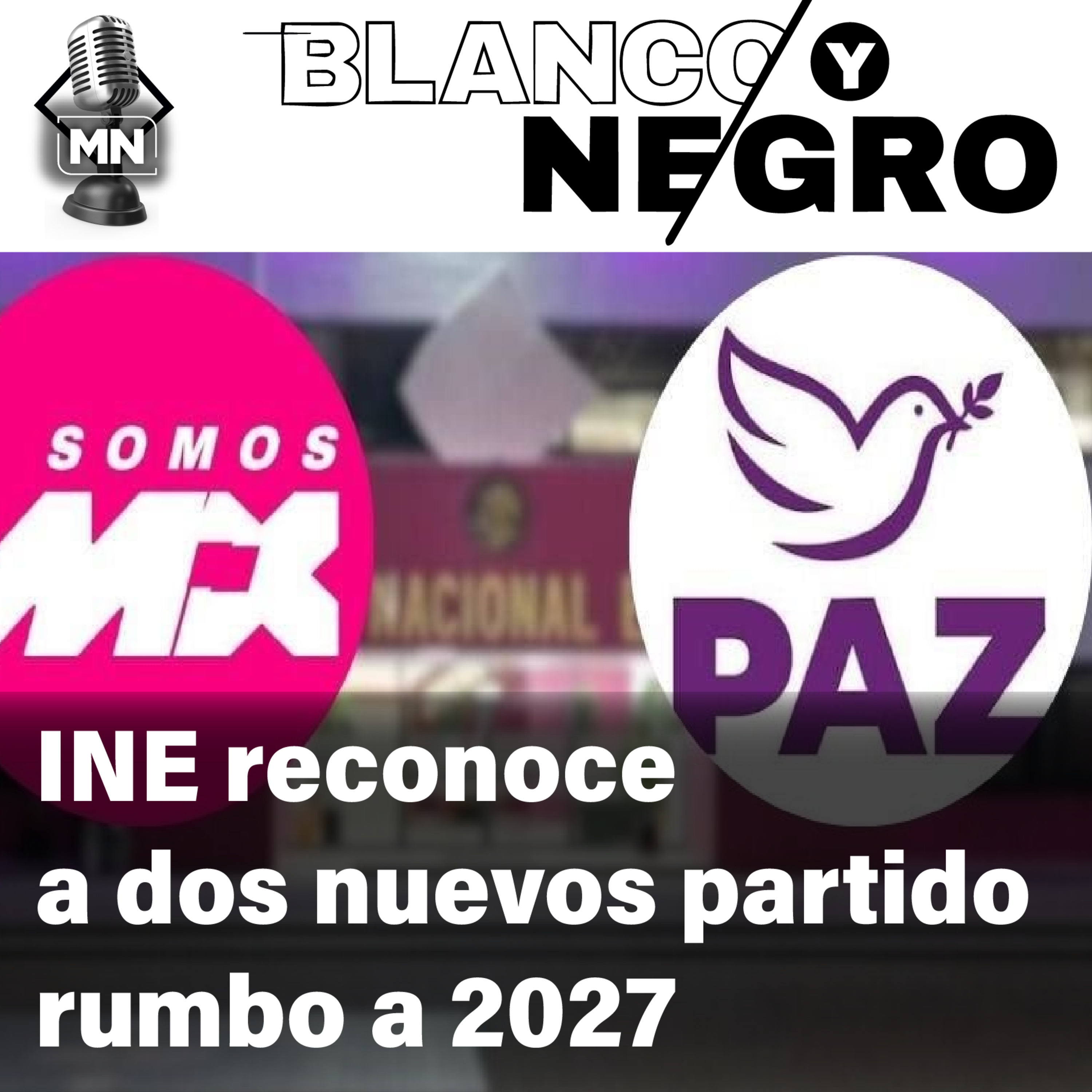 INE reconoce a dos nuevos partidos rumbo a 2027 episode artwork