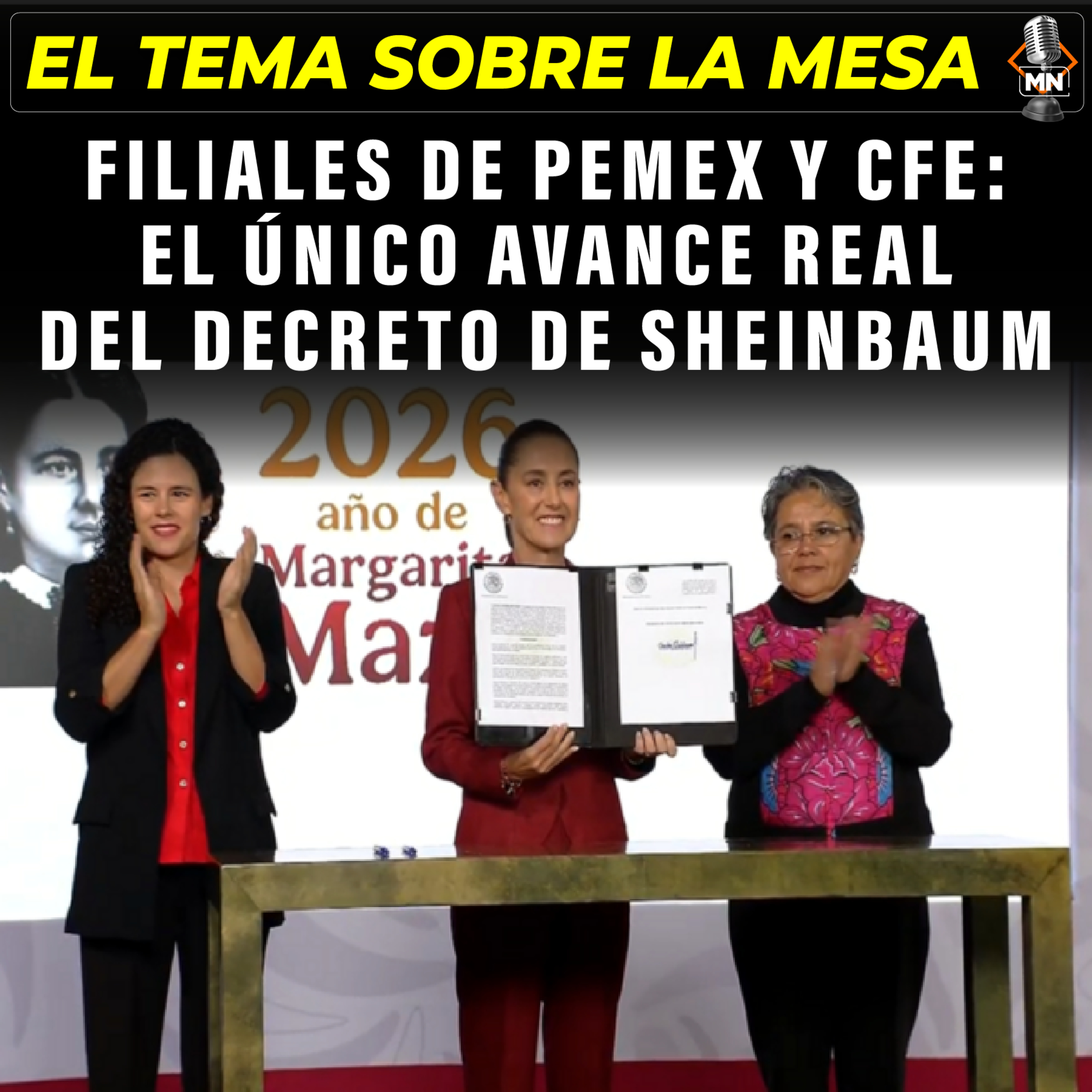 Filiales de Pemex y CFE: el único avance real del decreto de Sheinbaum episode artwork