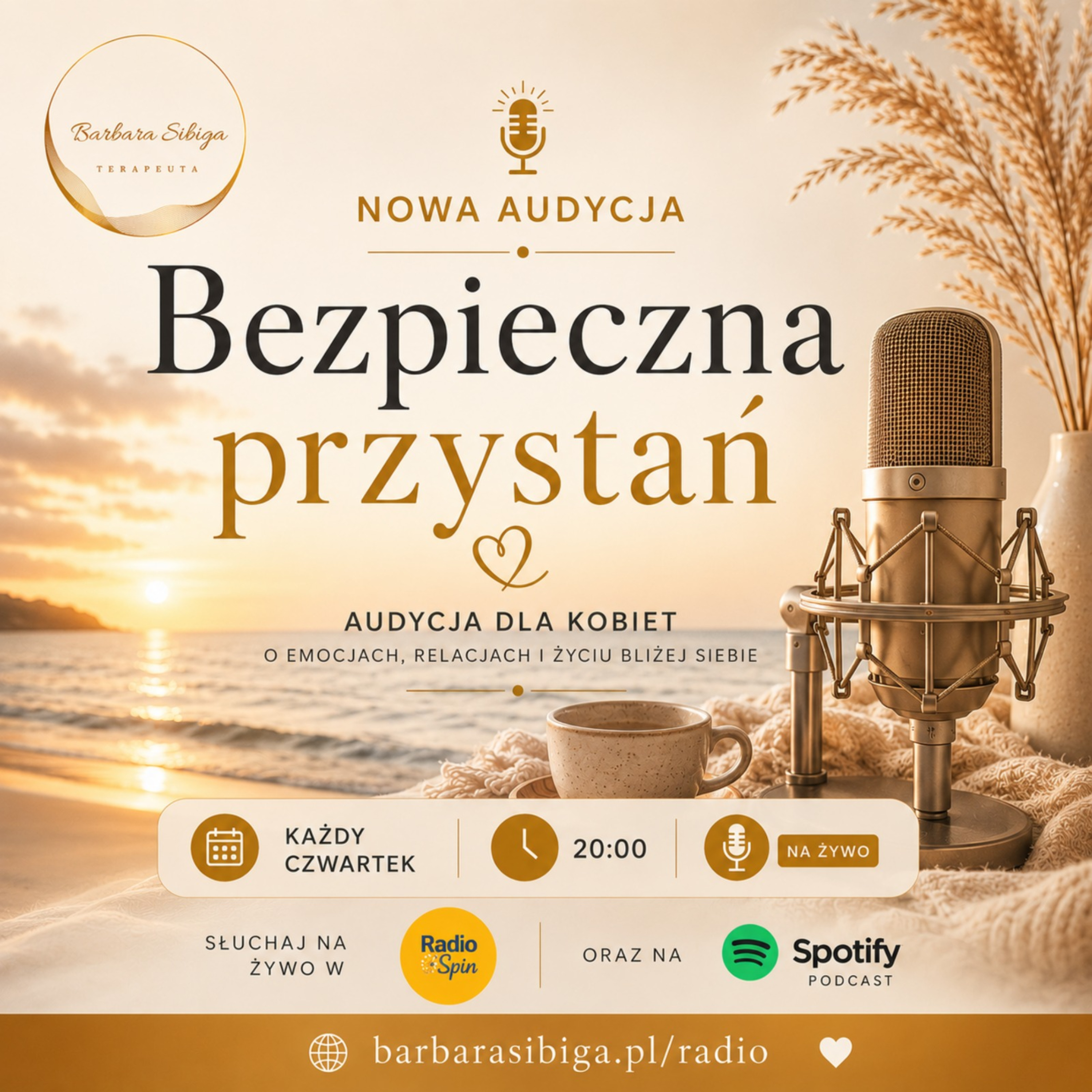  "Bezpieczna Przystań": Dlaczego silne kobiety bolą plecy?#1 - 02.07.2026 episode artwork