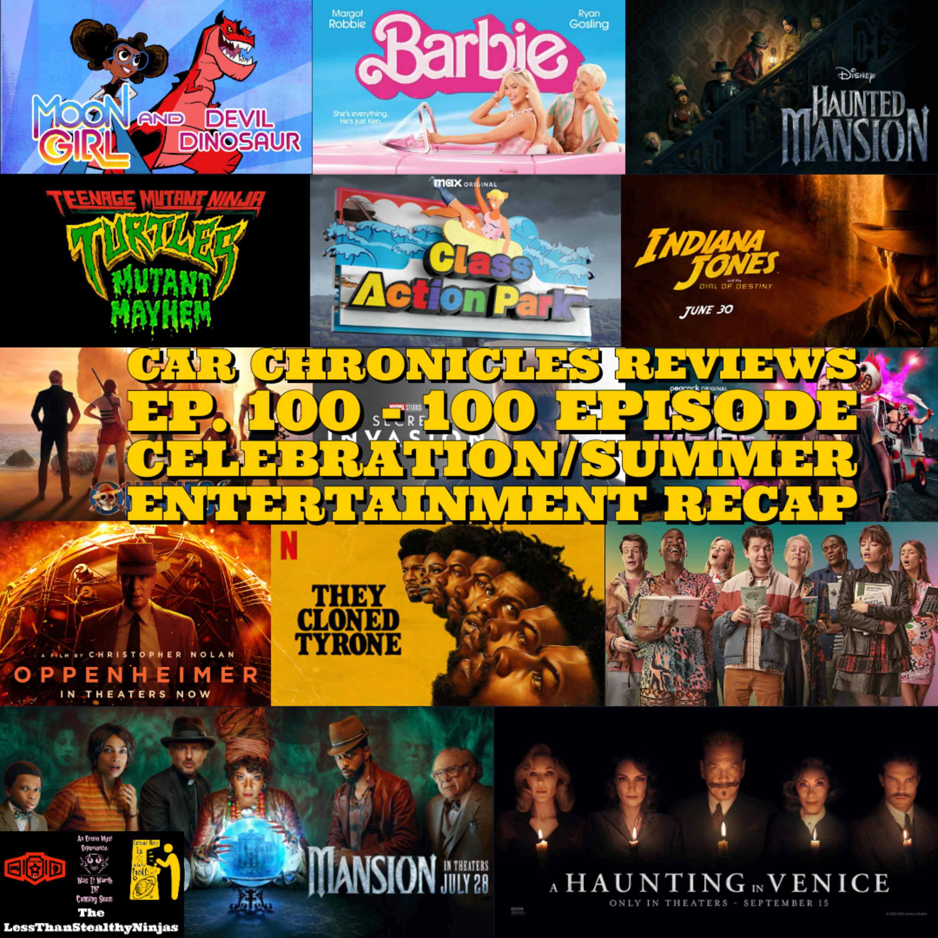 Car Chronicles Reviews Ep. 100 - 100 Episode Celebration/Summer Entertainment Recap  episode artwork