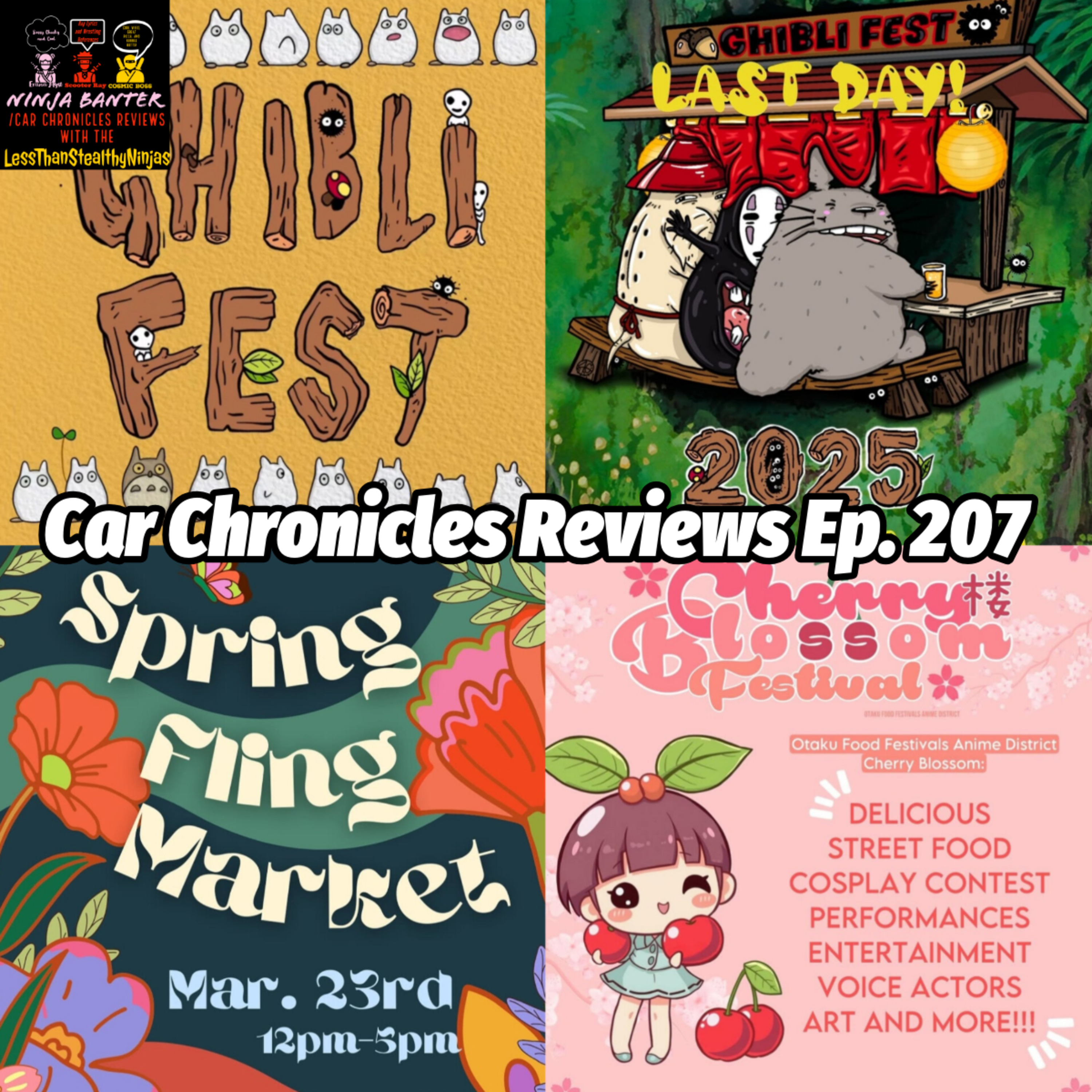 Ninja Banter/Car Chronicles Reviews with The LessThanStealthyNinjas