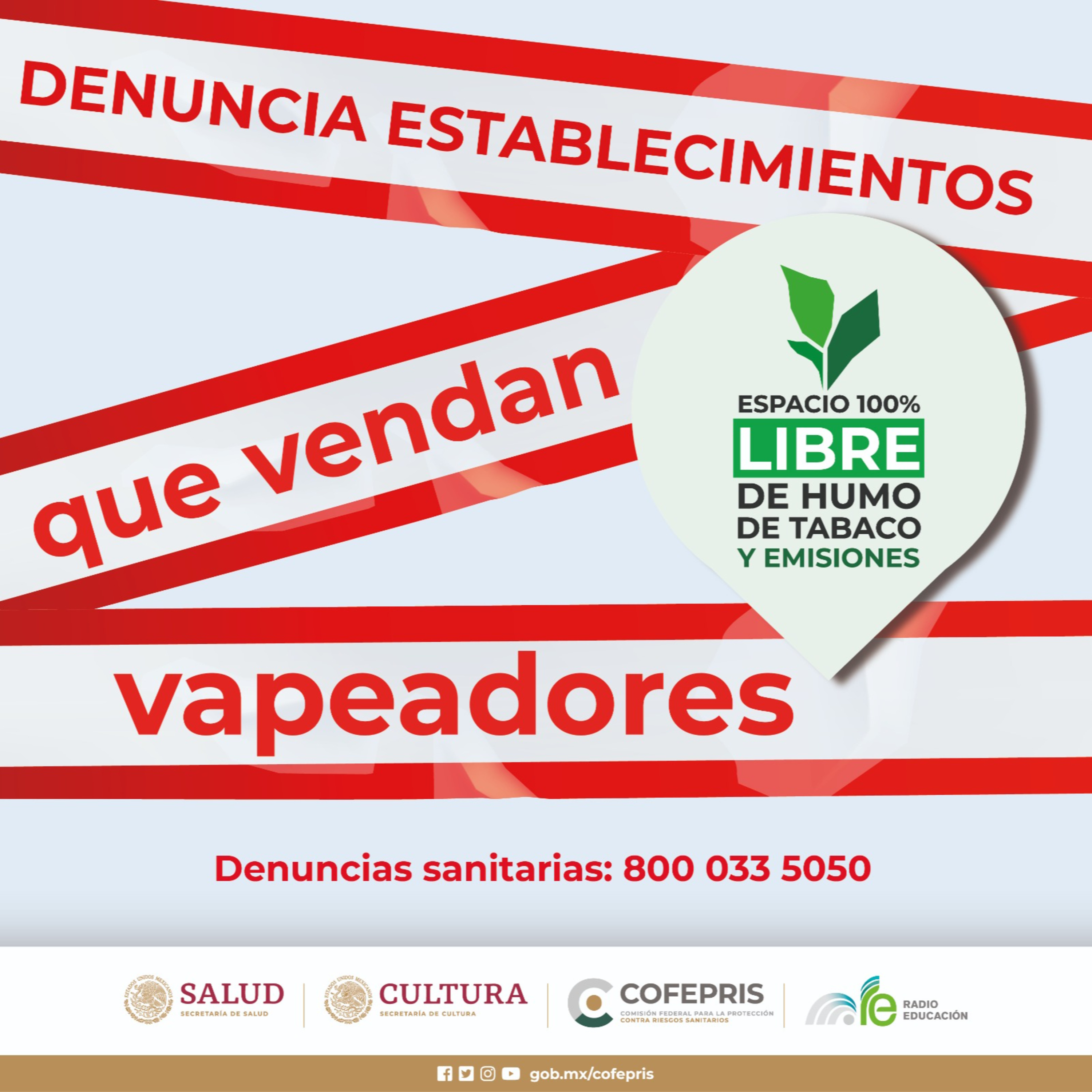 Información del Reglamento para el Control del Tabaco
