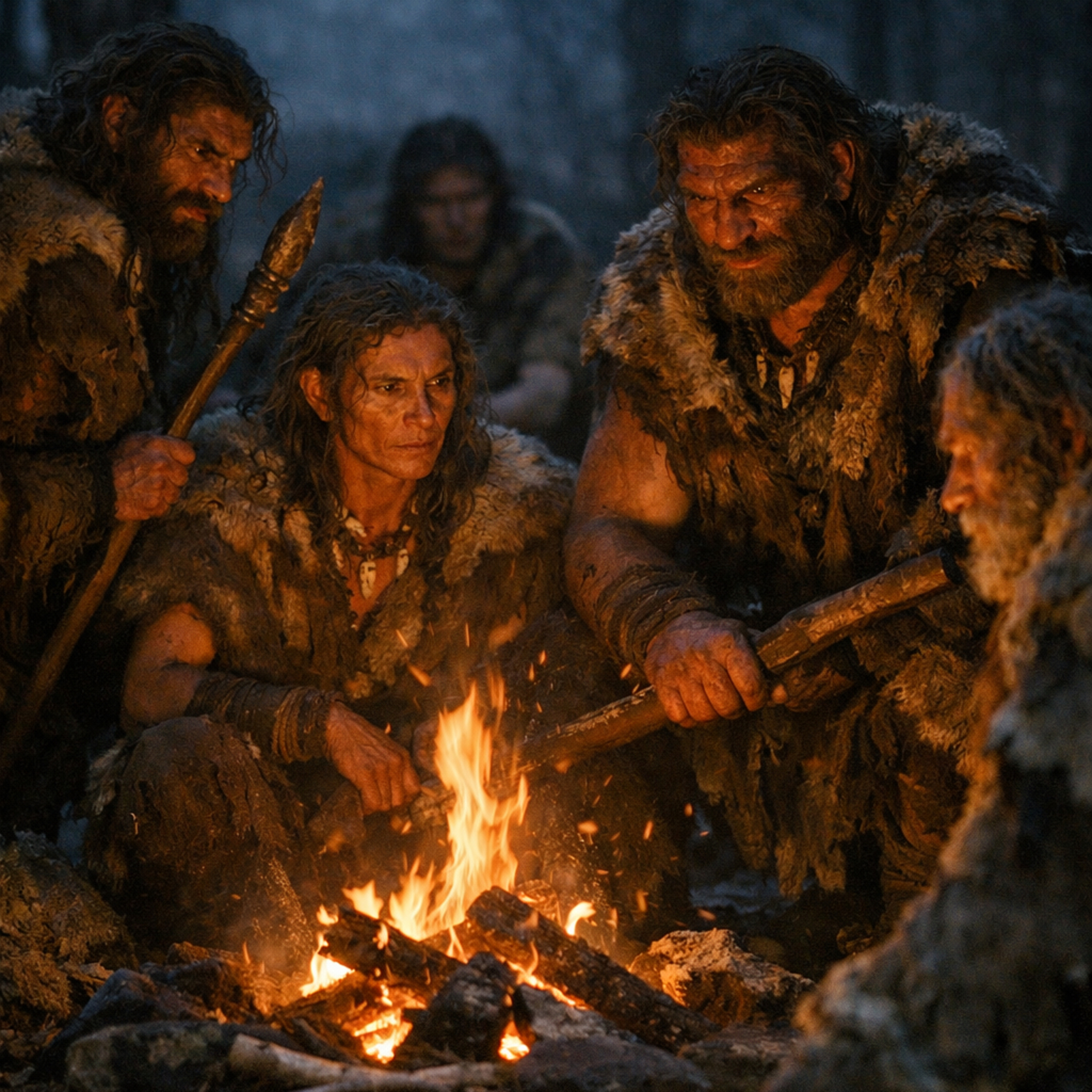 THE AGE OF NEANDERTHALS ネアンデルタールの時代 EPISODE 3: THE COUNCIL OF FIRE 第3話：火の評議会 episode artwork