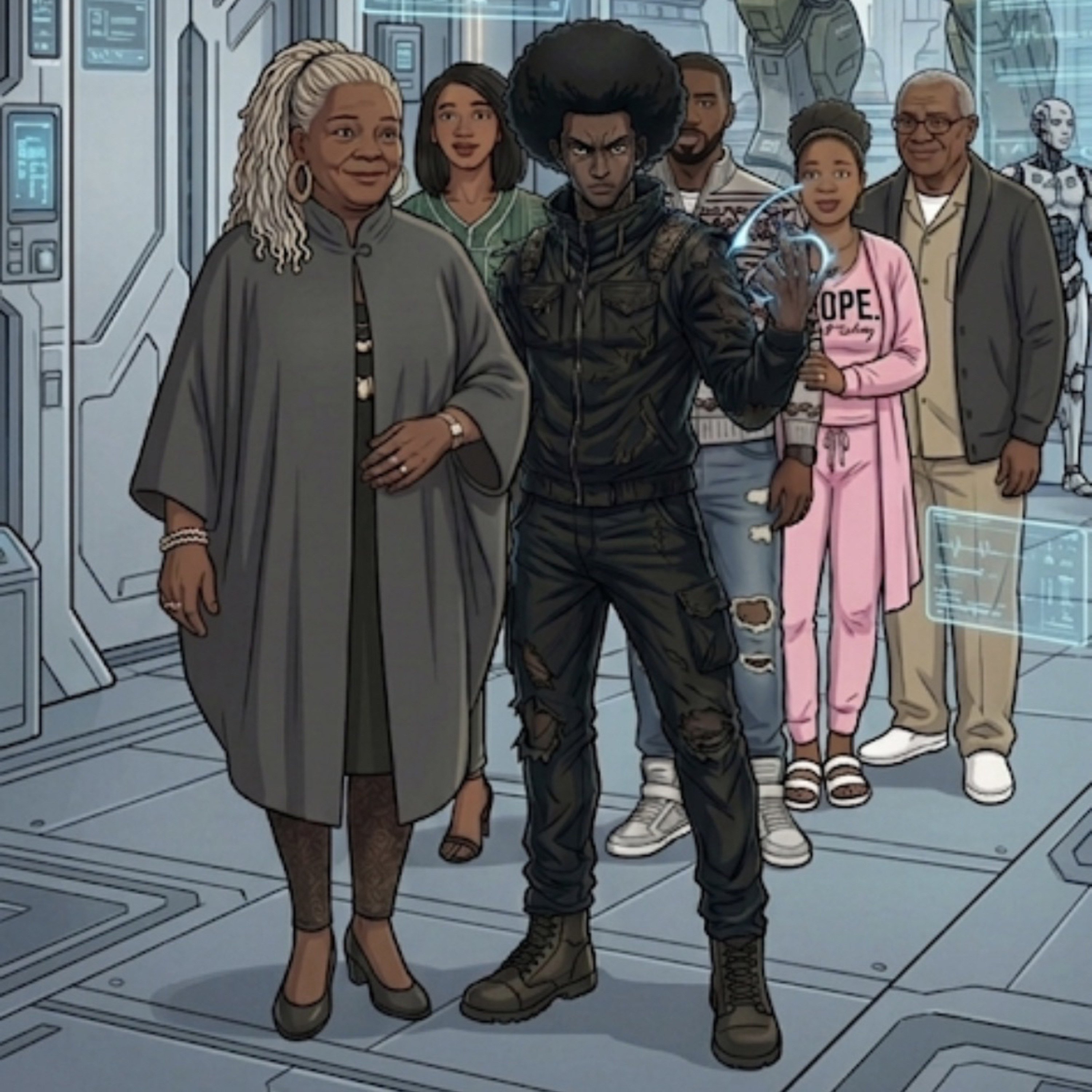 THE PARKERS : Part 2 - The Age of Synthetic Dawn episode artwork