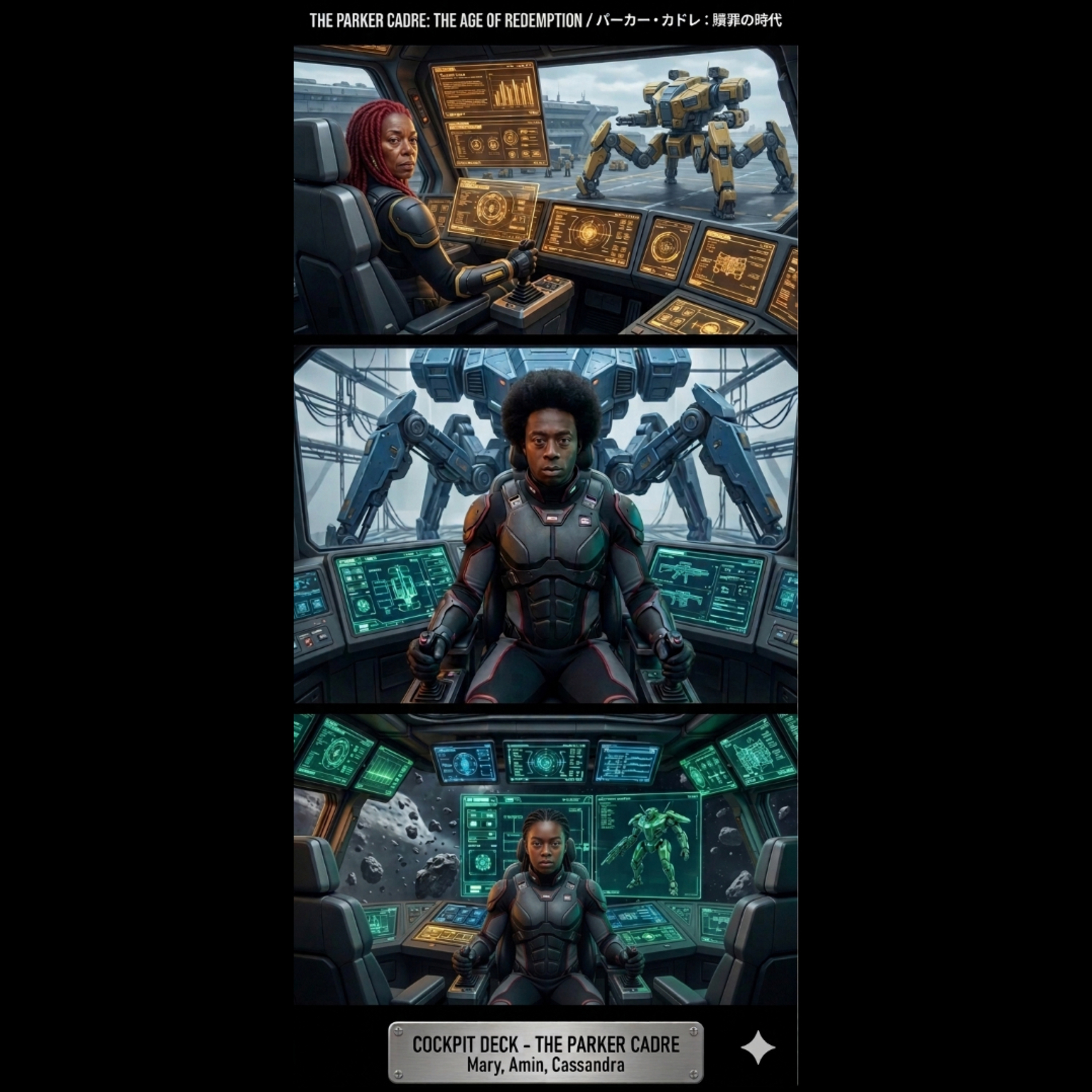 THE PARKERS: THE AGE OF SYNTHETIC DAWN : EPISODE 7: PROTOCOL 2.0 — THE EASTERN SEABOARD STANDS episode artwork