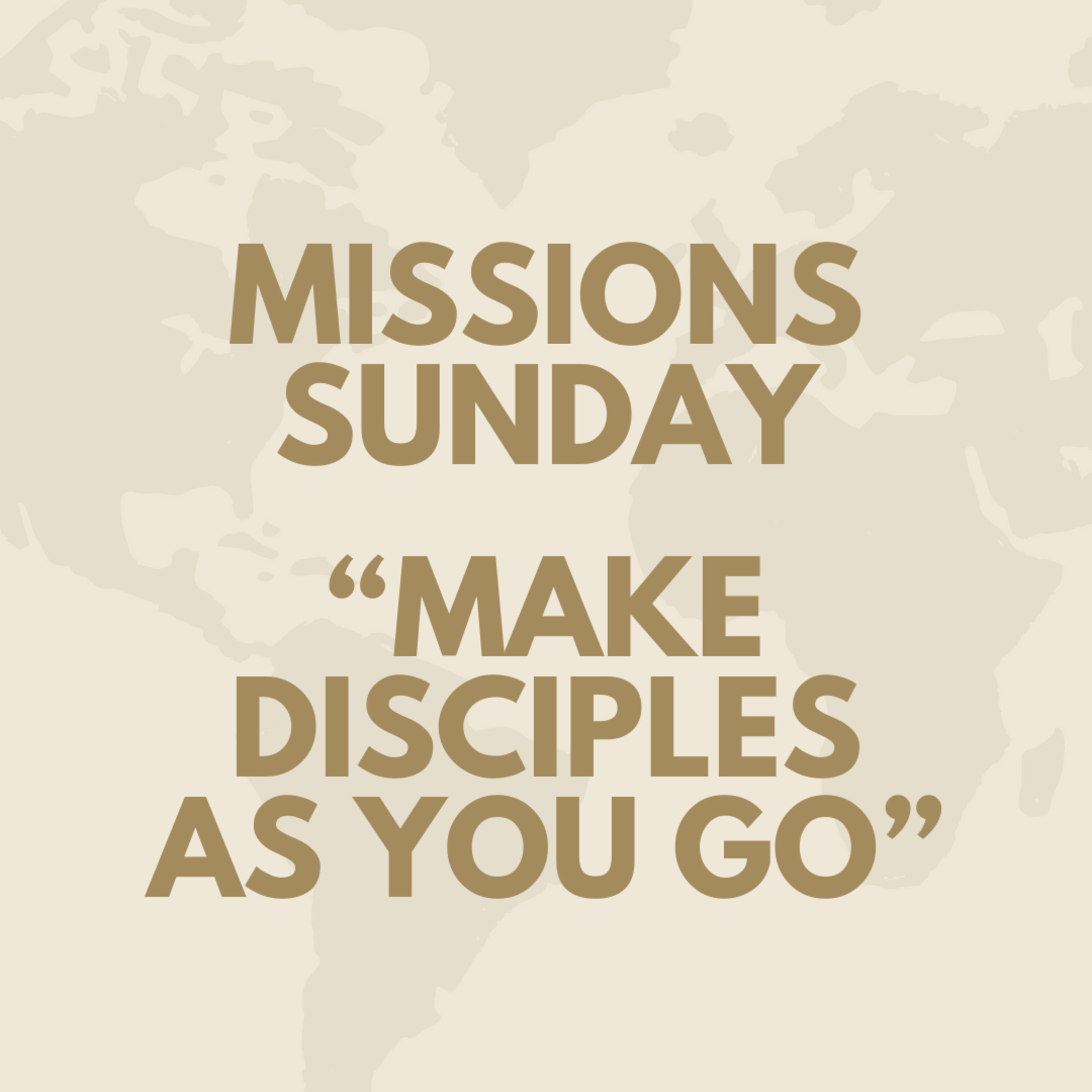 "Make Disciples as You Go" Sermon Based in Matthew 28:16-20 (Recorded on April 28, 2024) episode artwork