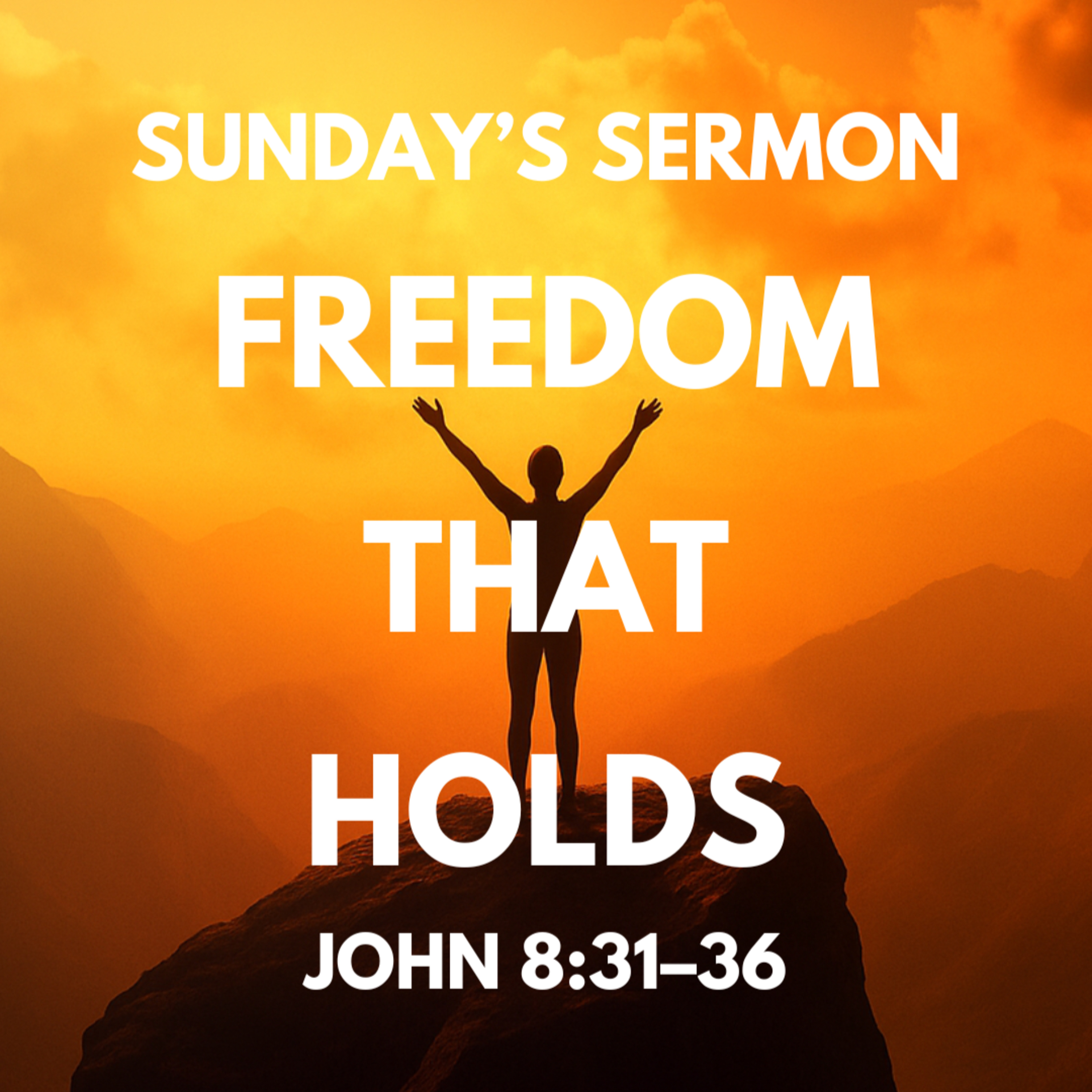 "Freedom that Holds" Sermon by Pastor Mark Hunt Recorded on November 2, 2025 episode artwork