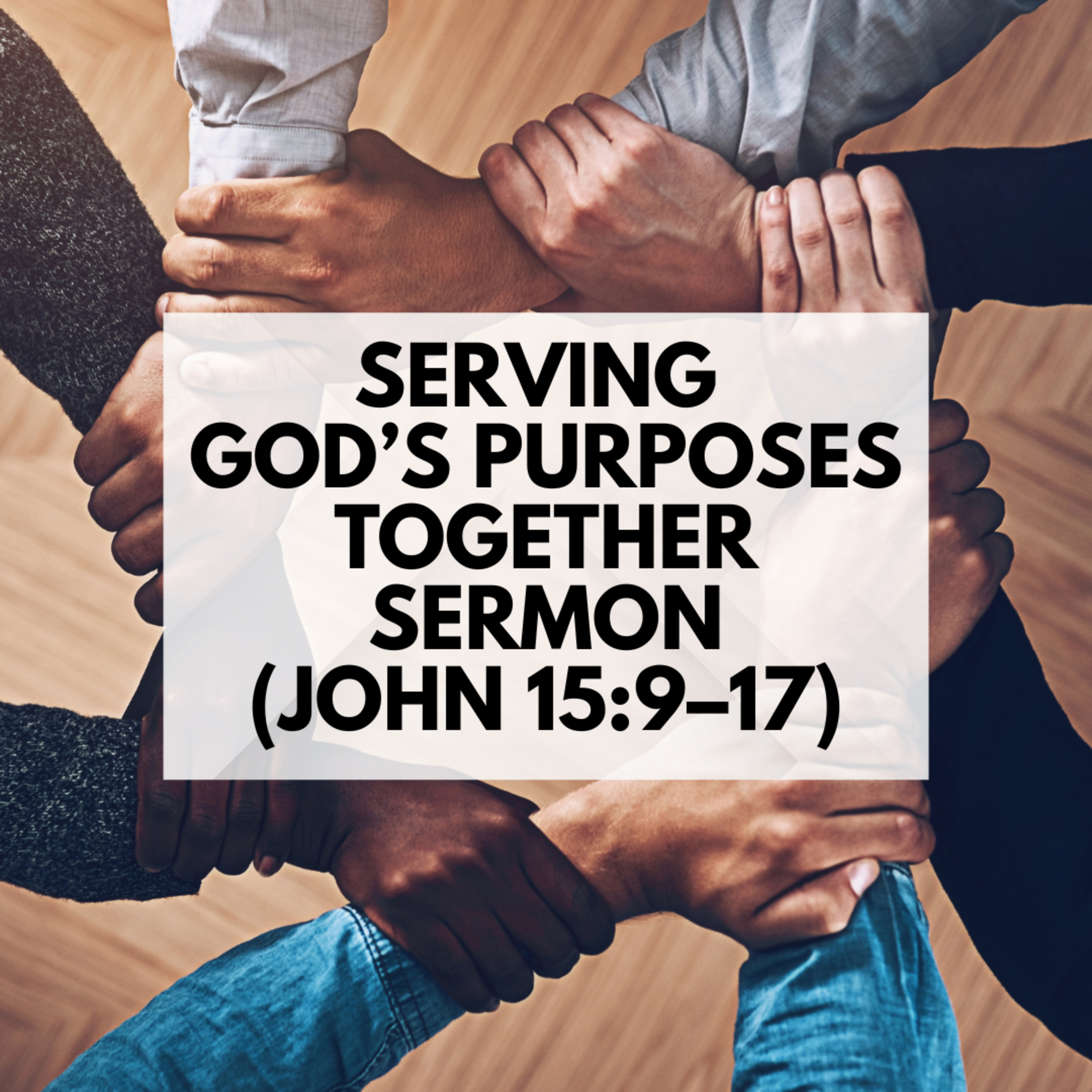 "Serving God's Purposes Together" Sermon by Pastor Mark Hunt Recorded on November 17, 2025 episode artwork
