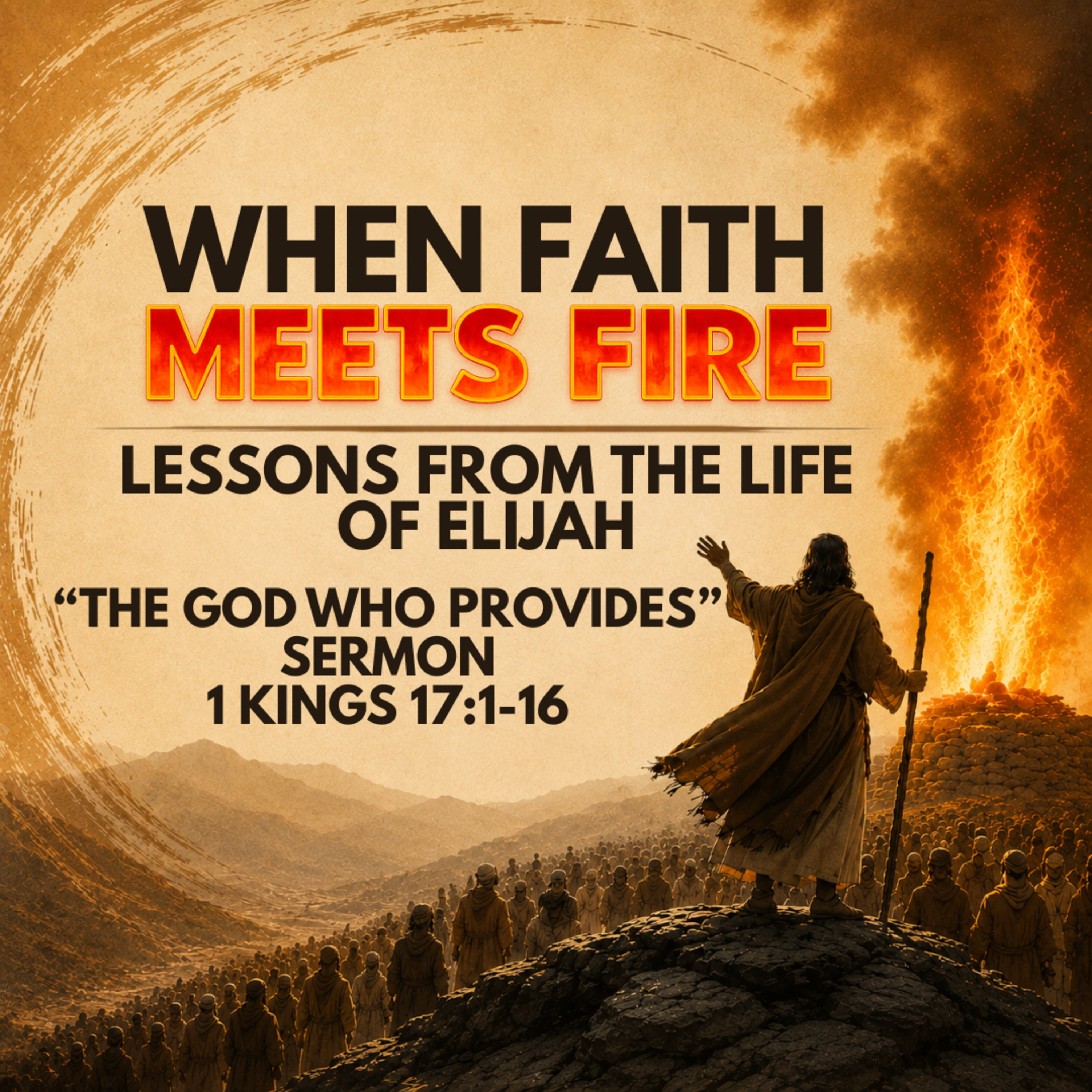 "When Faith Meets Fire: The God Who Provides" Sermon by Pastor Mark Hunt Recorded on August 2, 2026 episode artwork