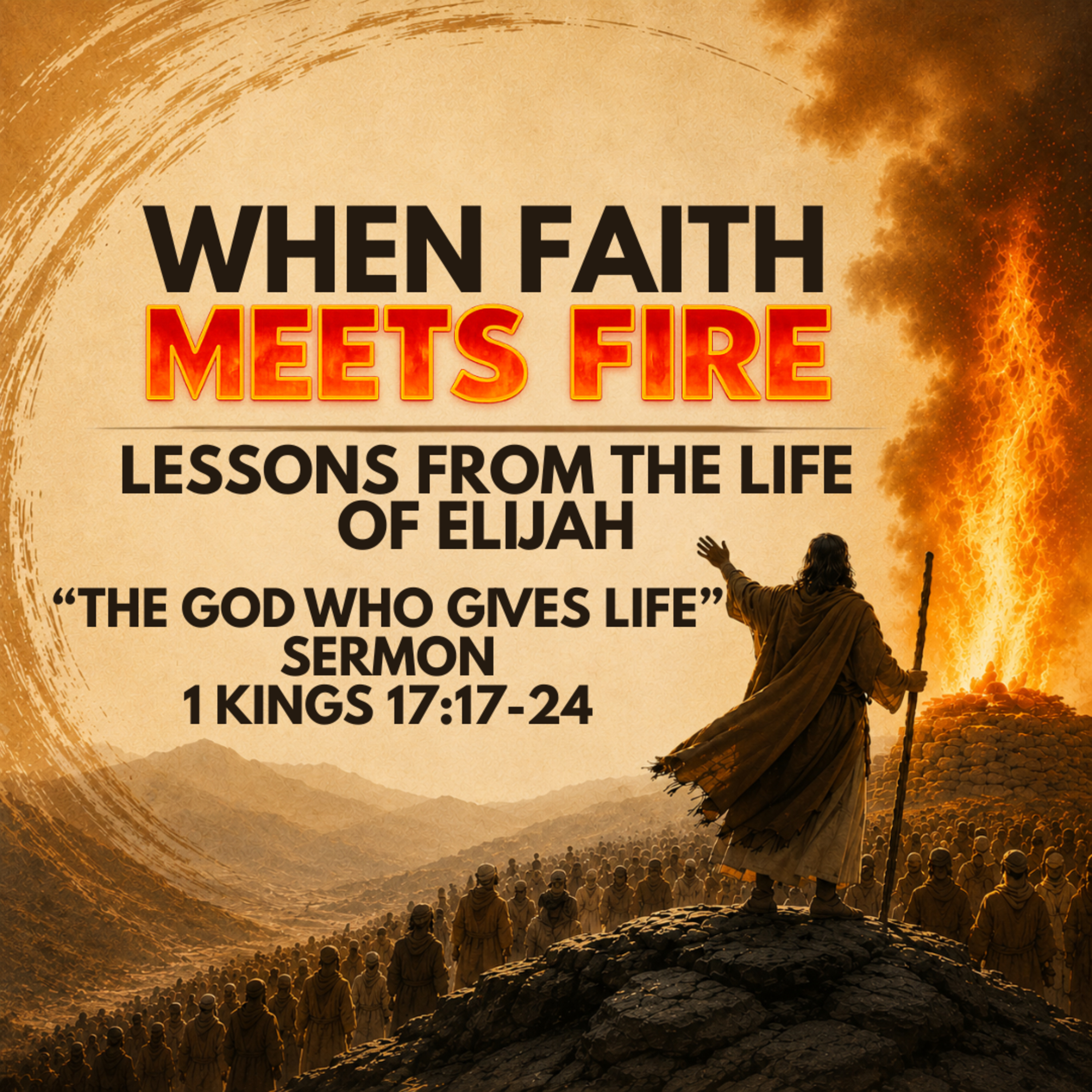"When Faith Meets Fire: The God Who Gives Life" Sermon by José Pérez Recorded on August 9, 2026 episode artwork