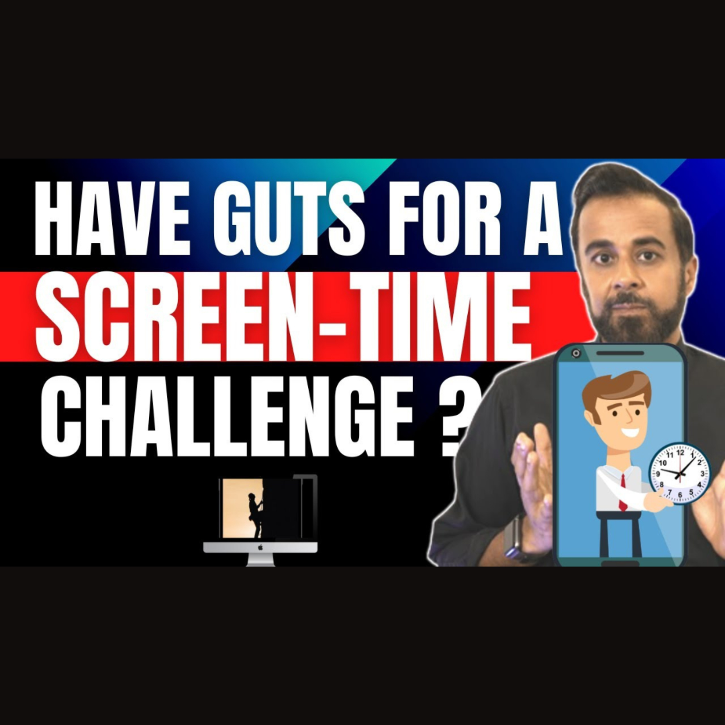 Have guts for a screen-time challenge? 📲