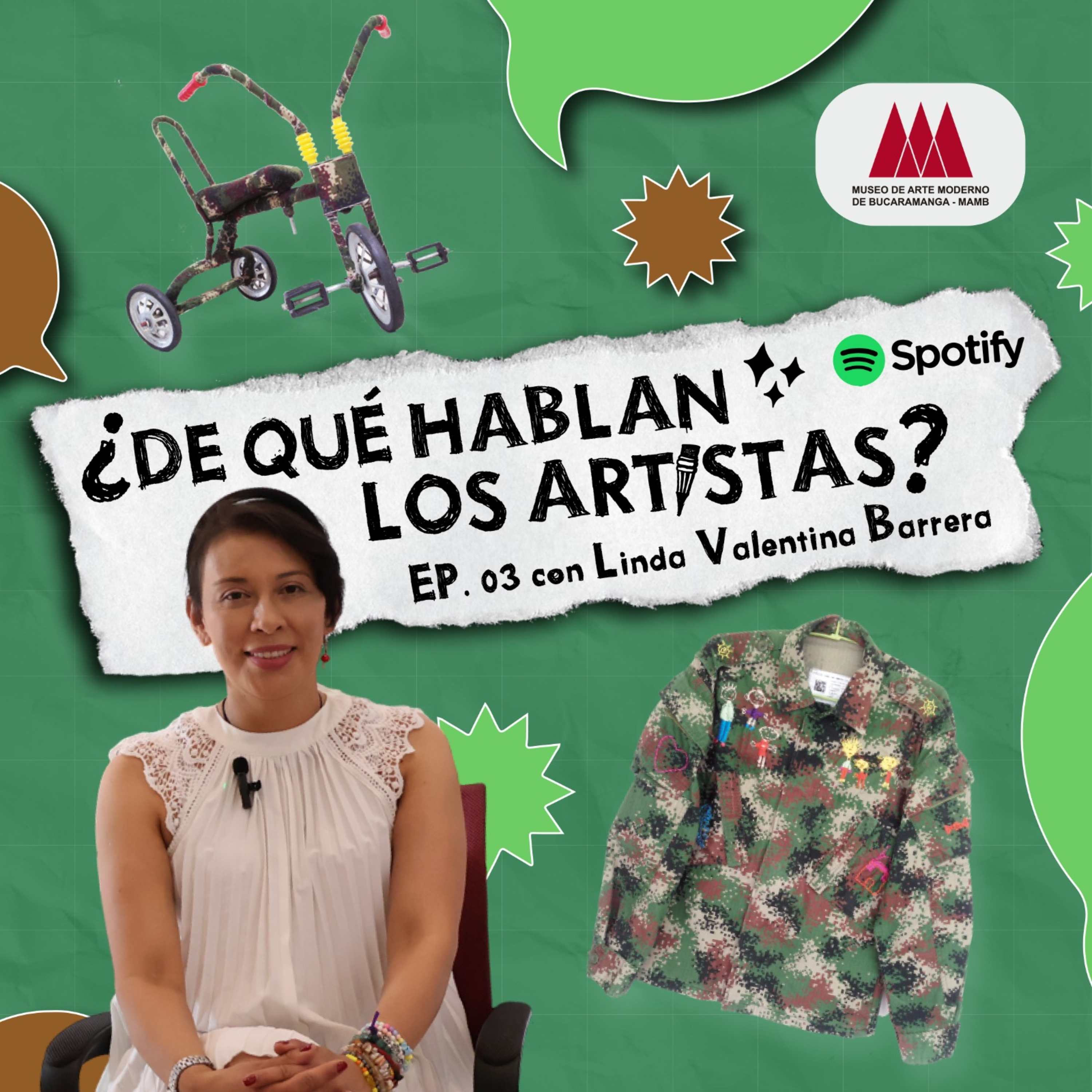 T2 | Ep 03: Linda Valentina Barrera - "Puntadas y Dibujos Antiguerra" episode artwork