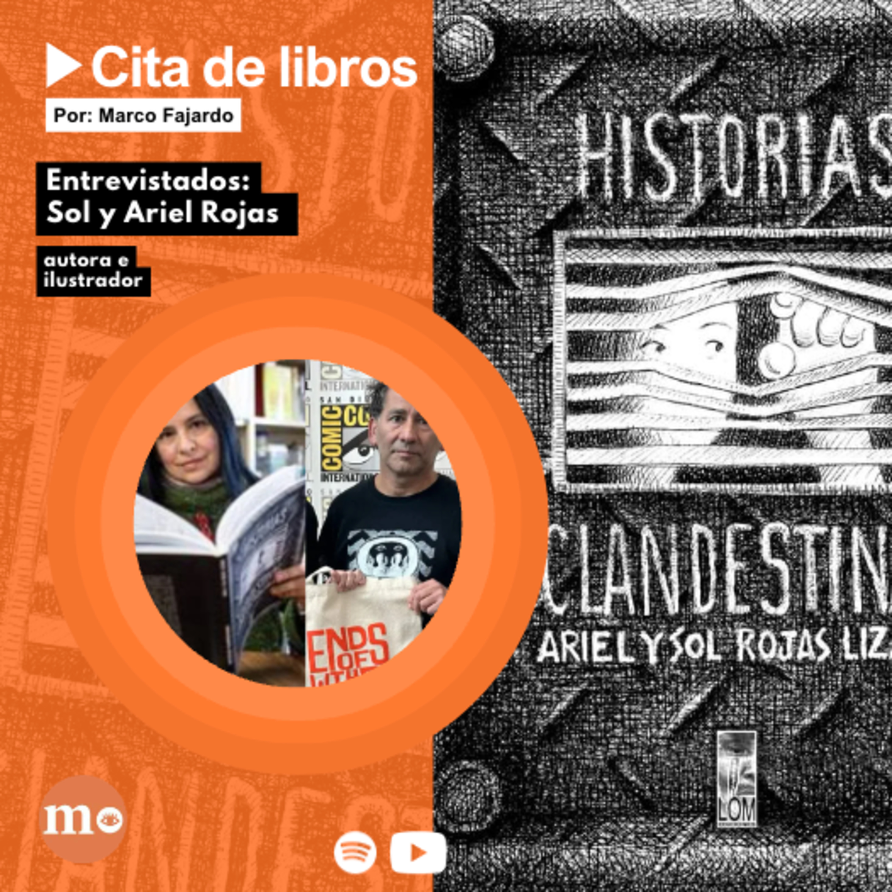 Autor de cómic de infancia clandestina en dictadura: "Esto no es Hollywood, sino una historia real" episode artwork