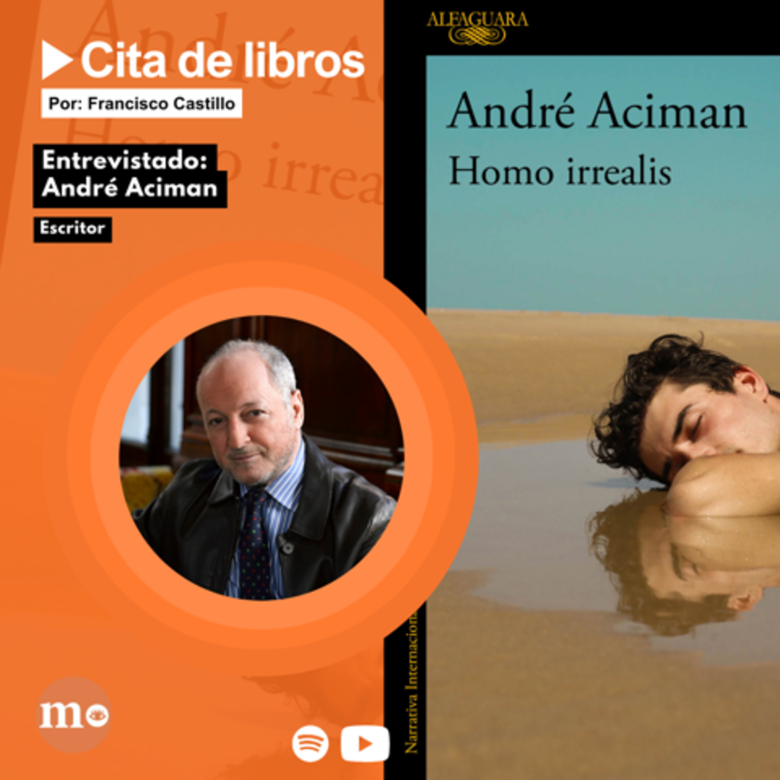 André Aciman, autor de Llámame por tu nombre: "Cuando escribo no estoy pensando en quién me leerá" episode artwork