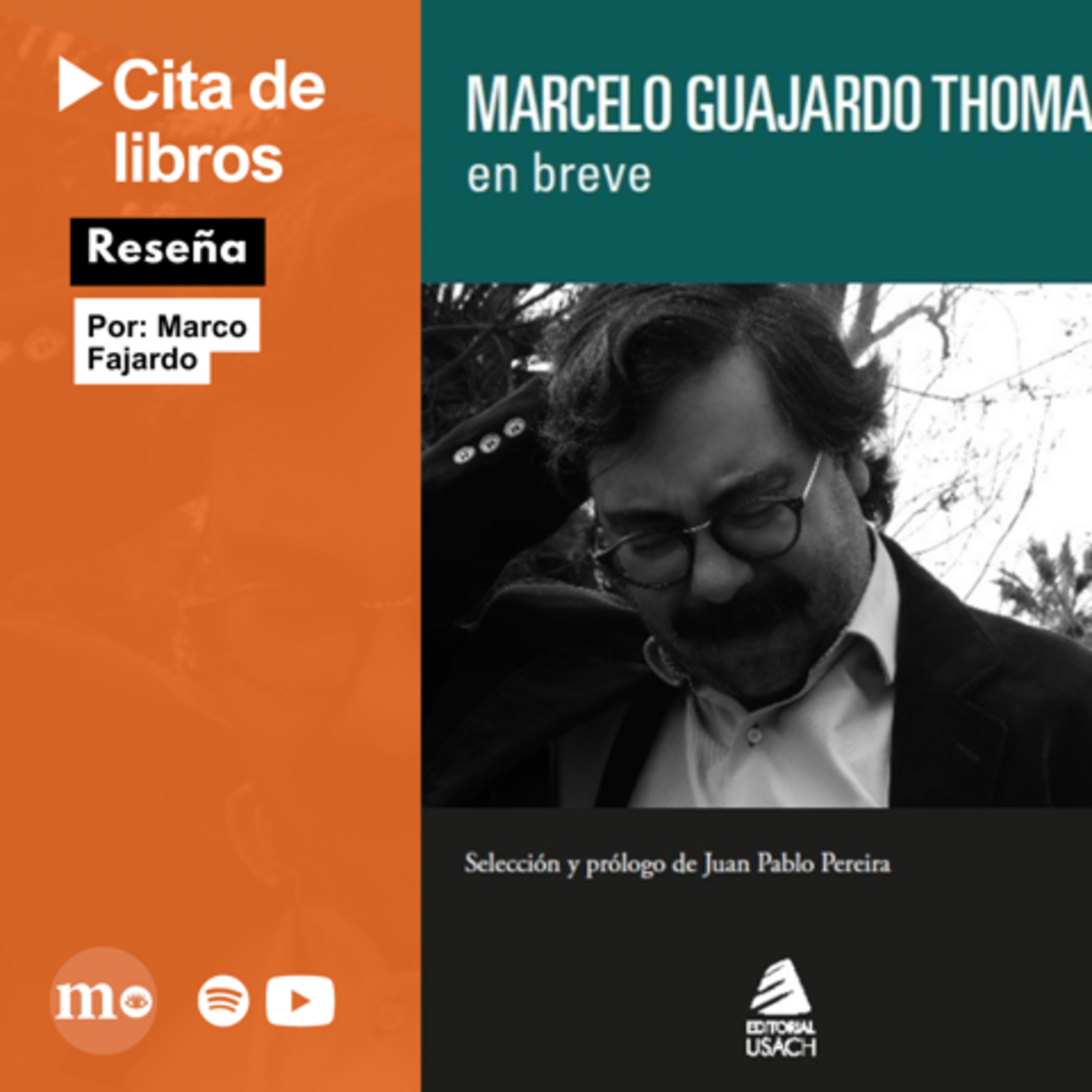 Cita de libros: los poemas "En breve" del escritor Marcelo Guajardo episode artwork