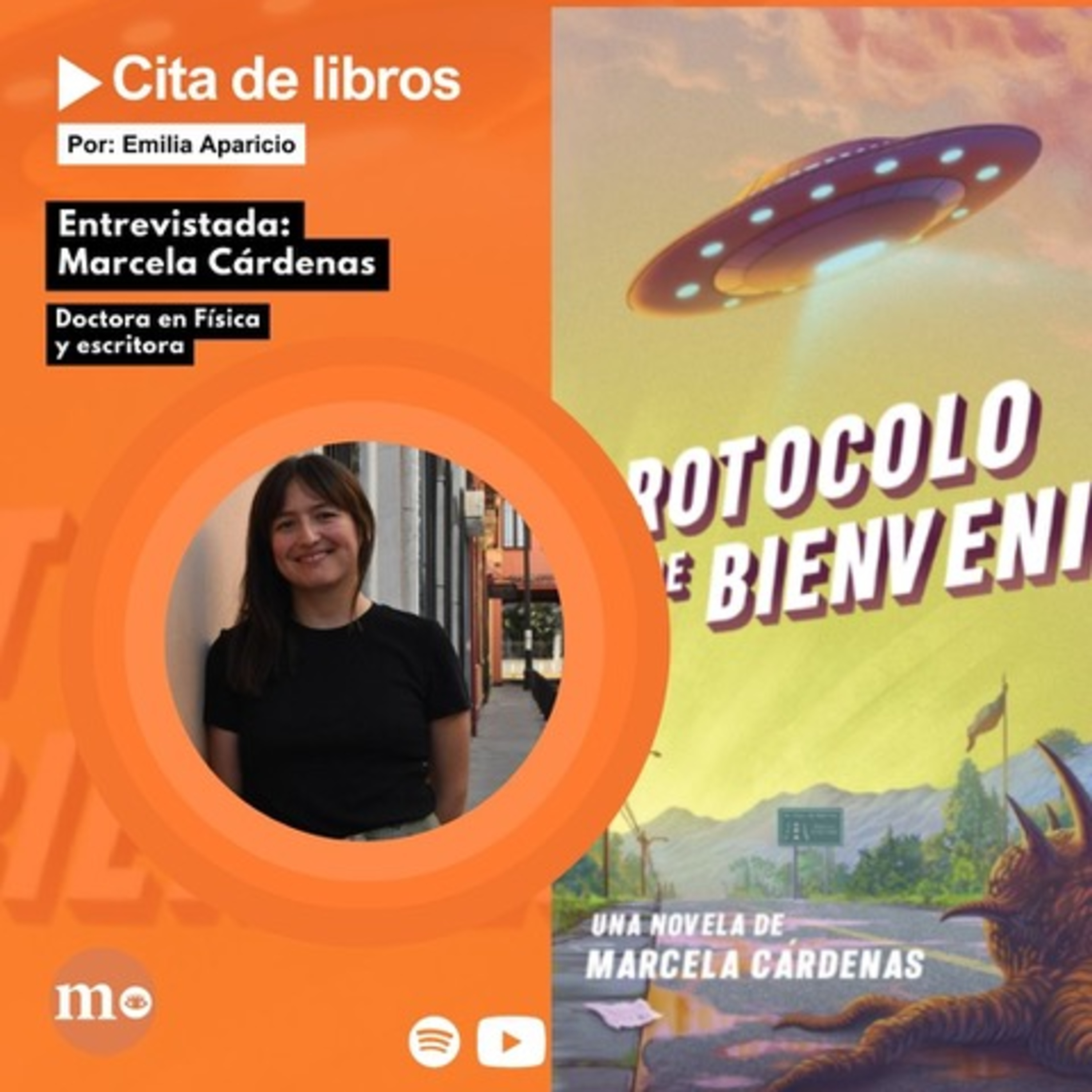Doctora en física y autora de "Protocolo de bienvenida": "Siempre ha sido un hábito mío escribir" episode artwork