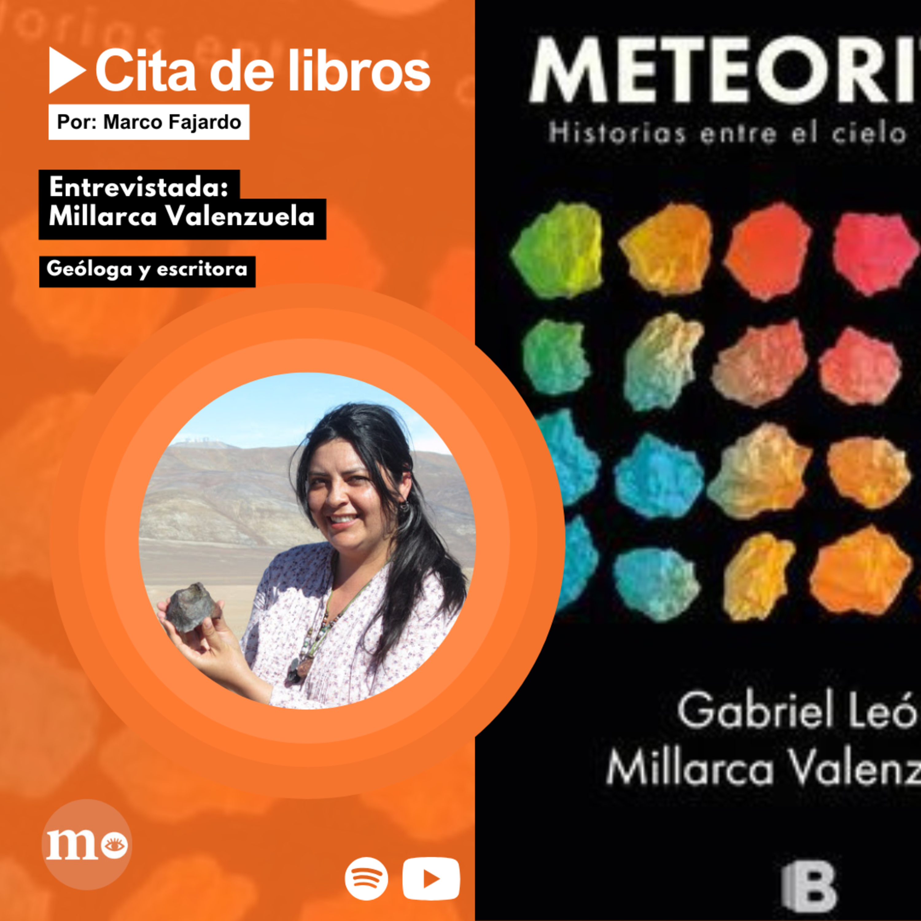 Geóloga: a la Tierra "llegan del orden de 10.000 toneladas diarias de material extraterrestre" episode artwork