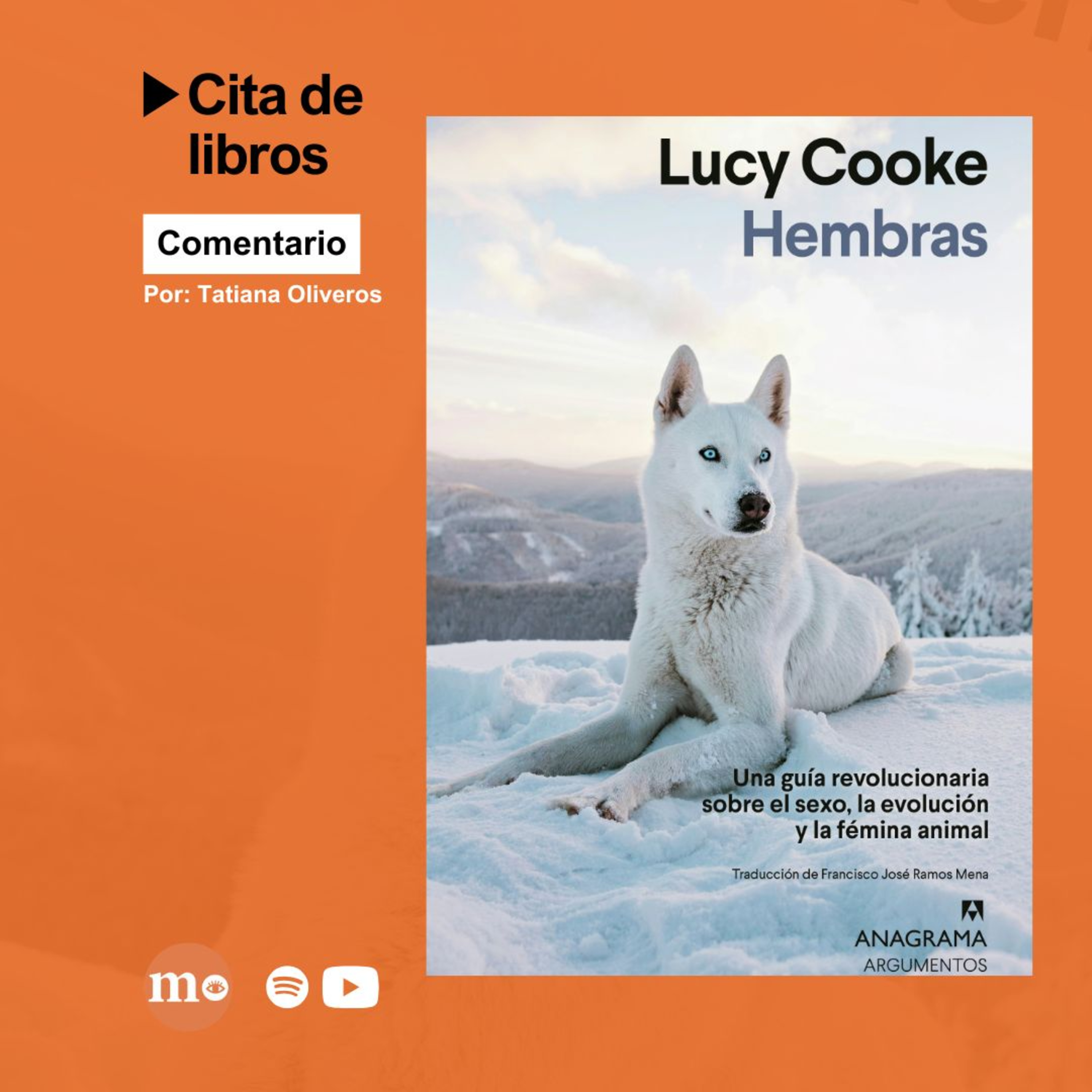 “Hembras”: Lucy Cooke desafía la ciencia sexista con humor, datos y animales sorprendentes episode artwork