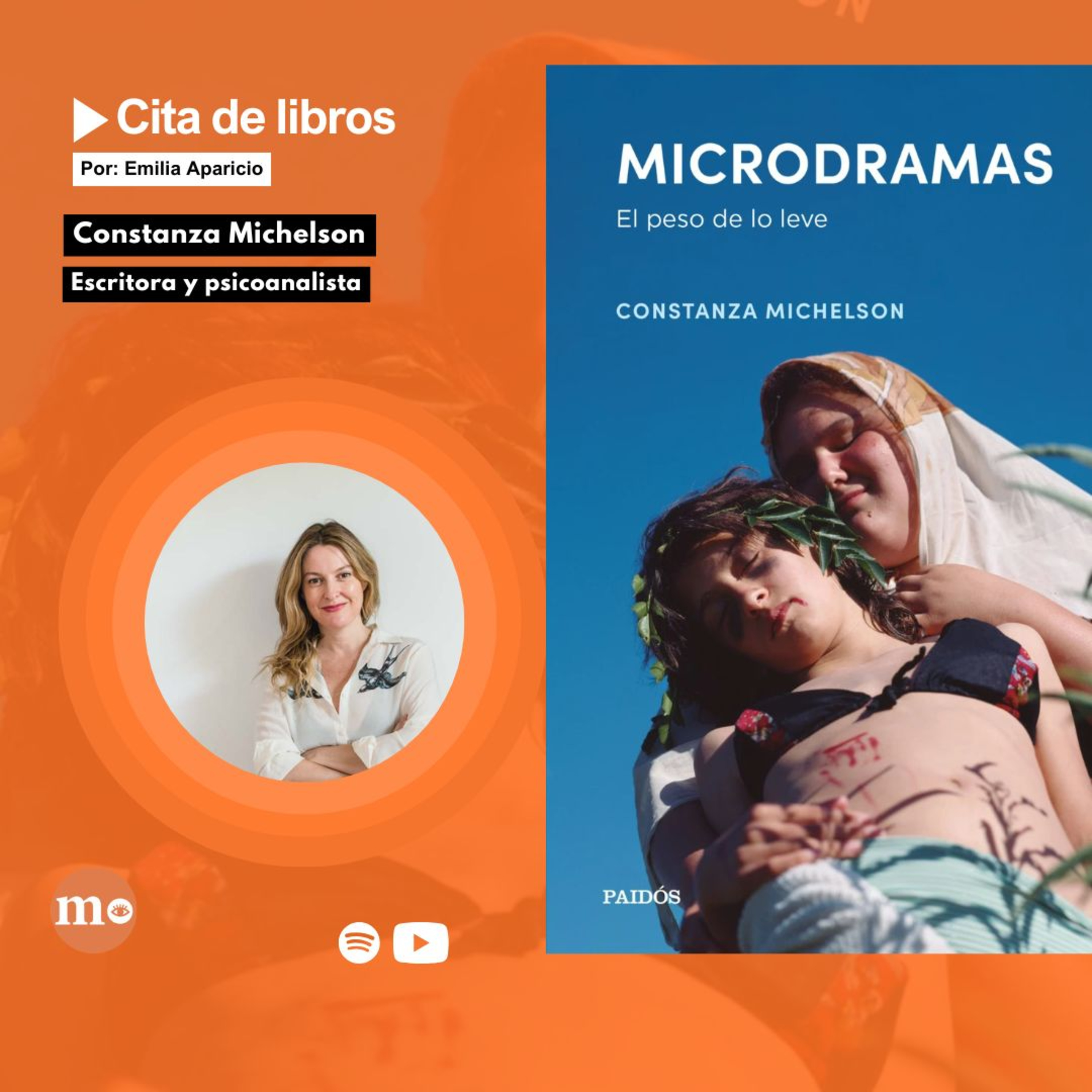 Constanza Michelson, escritora: “La vida se decide una y otra vez en escalas pequeñas” episode artwork