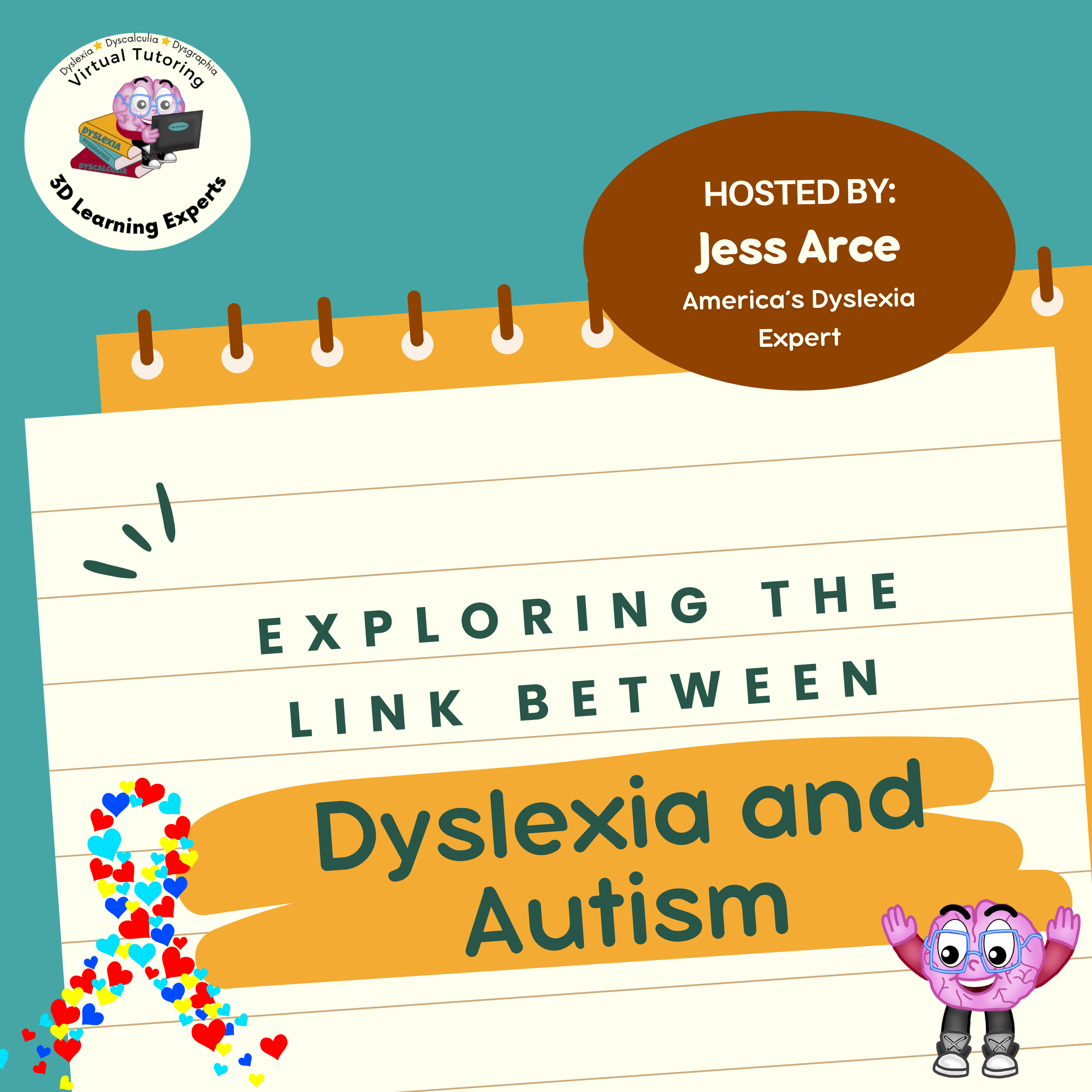 EPISODE 189: Exploring the Link Between Dyslexia and Autism  episode artwork