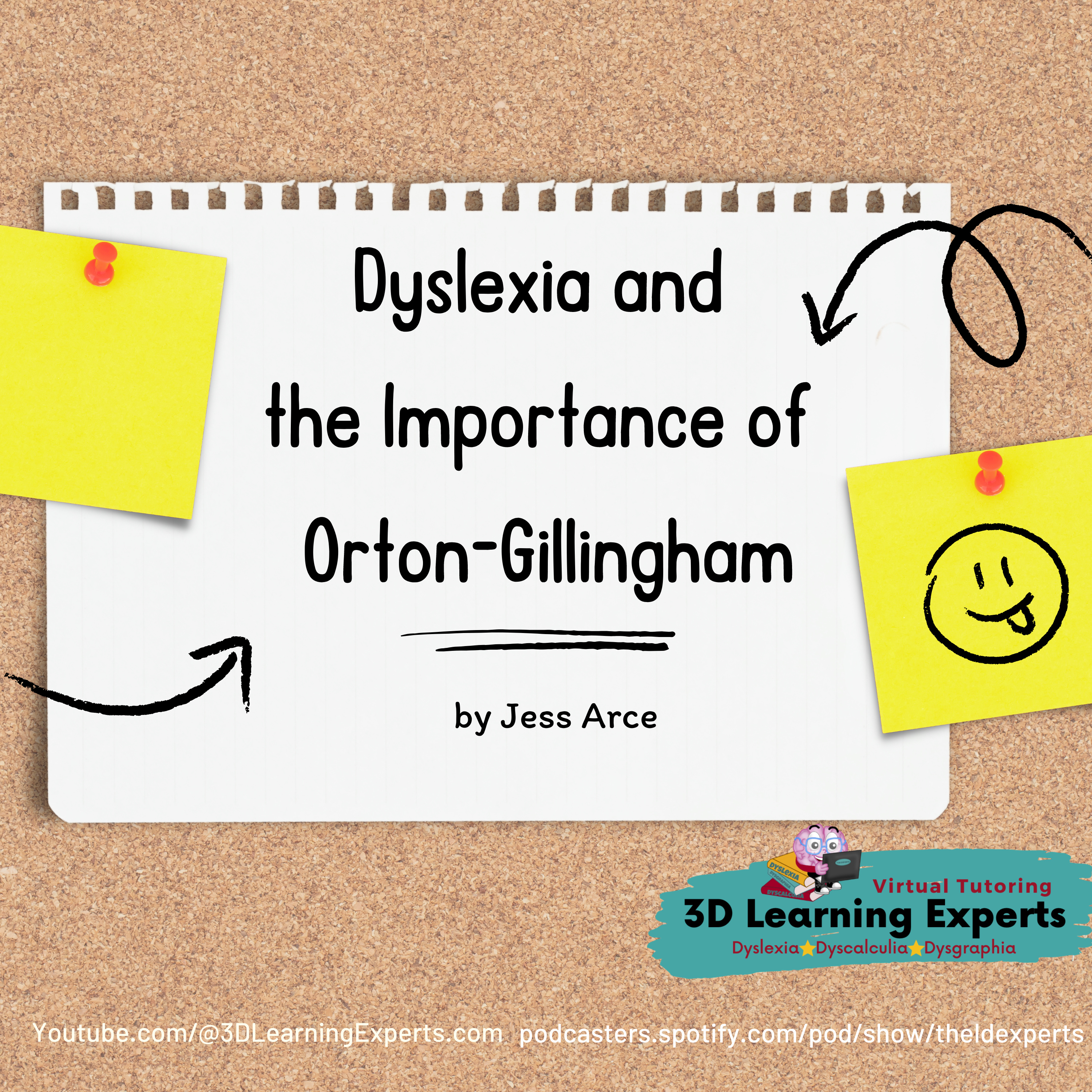 Dyslexia and the Importance of Orton-Gillingham | Jess Arce episode artwork
