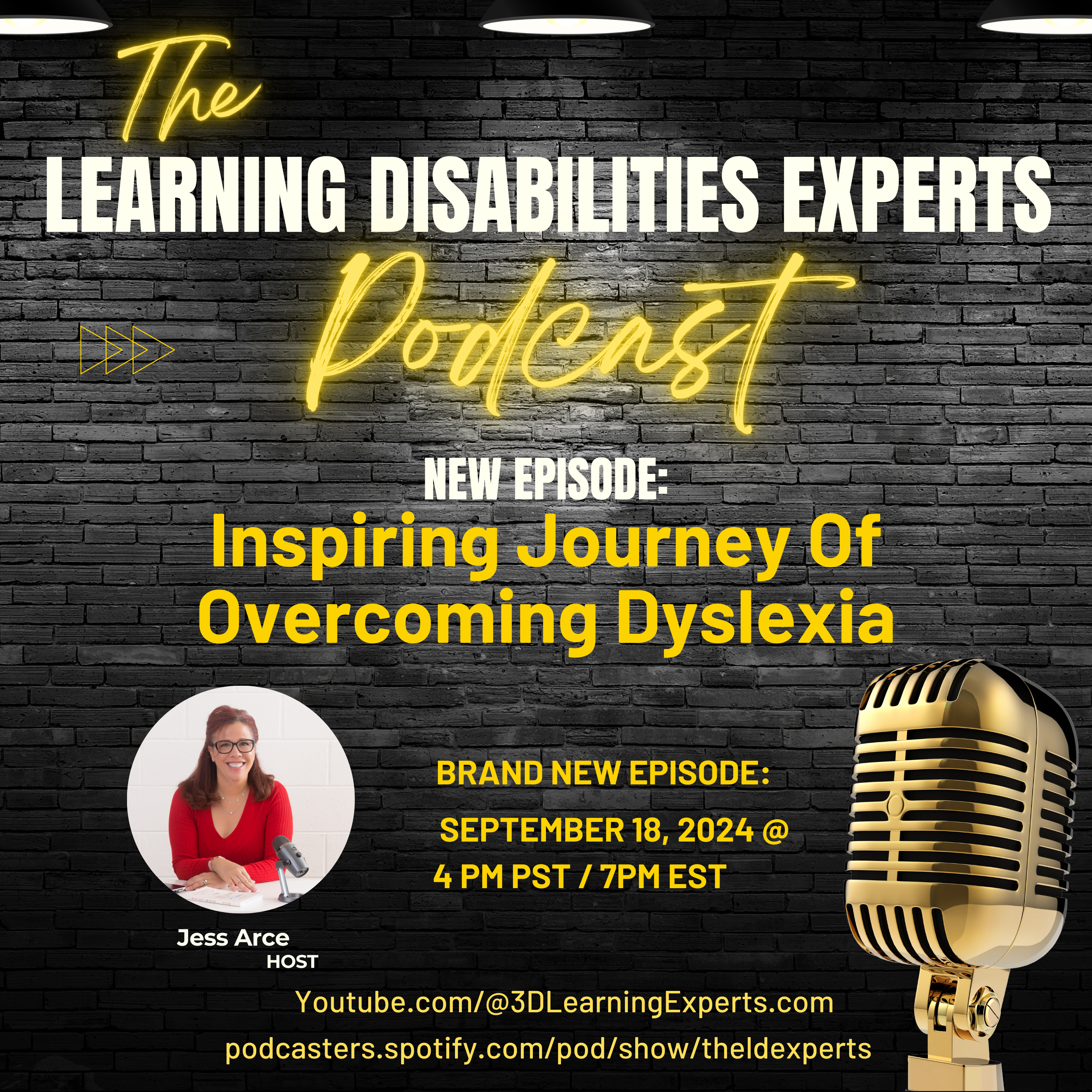 Episode: 197 | Inspiring Journey of Overcoming Dyslexia | Jess Arce episode artwork