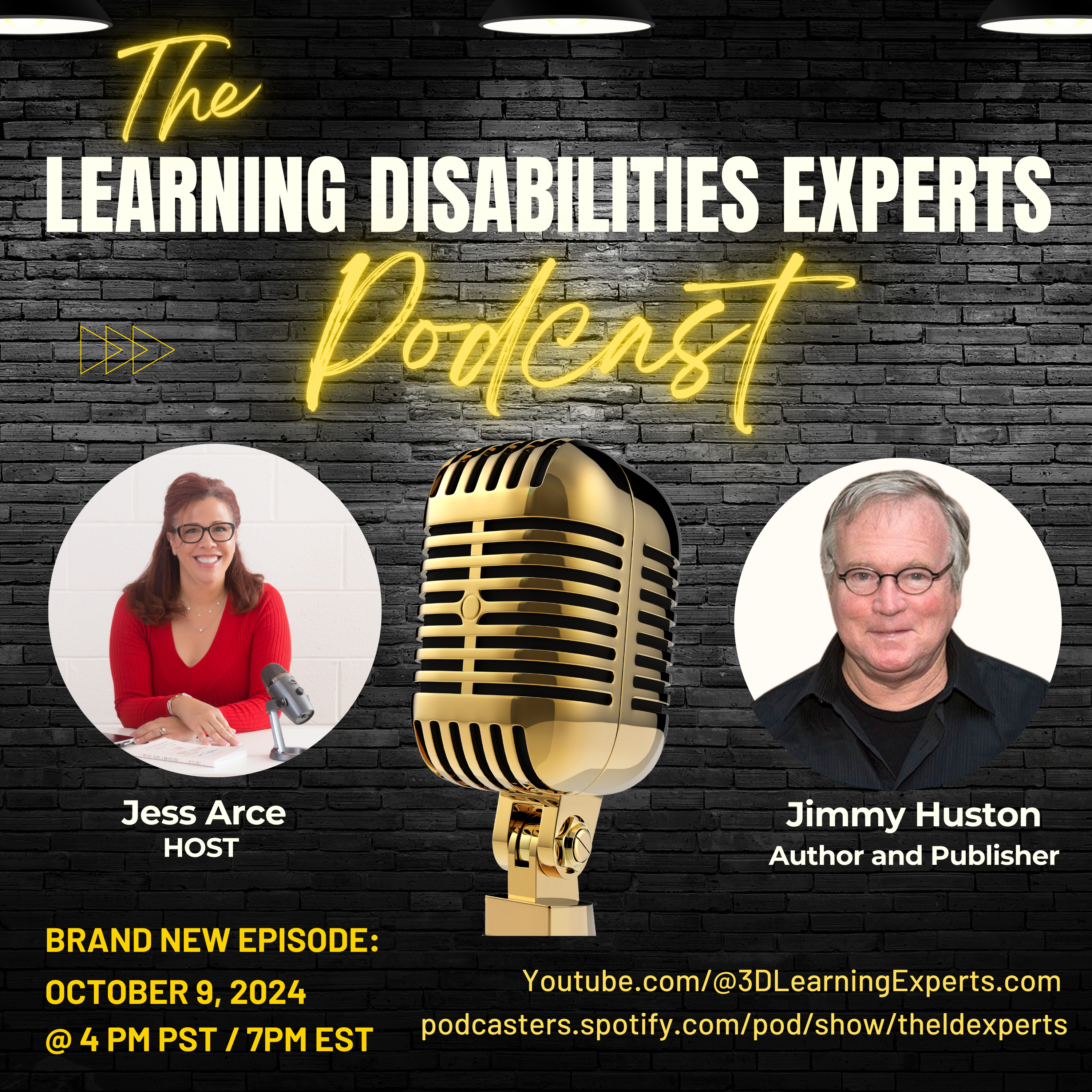 Episode 198: Leading The Fight Against Illiteracy | Jess Arce with Jimmy Huston episode artwork