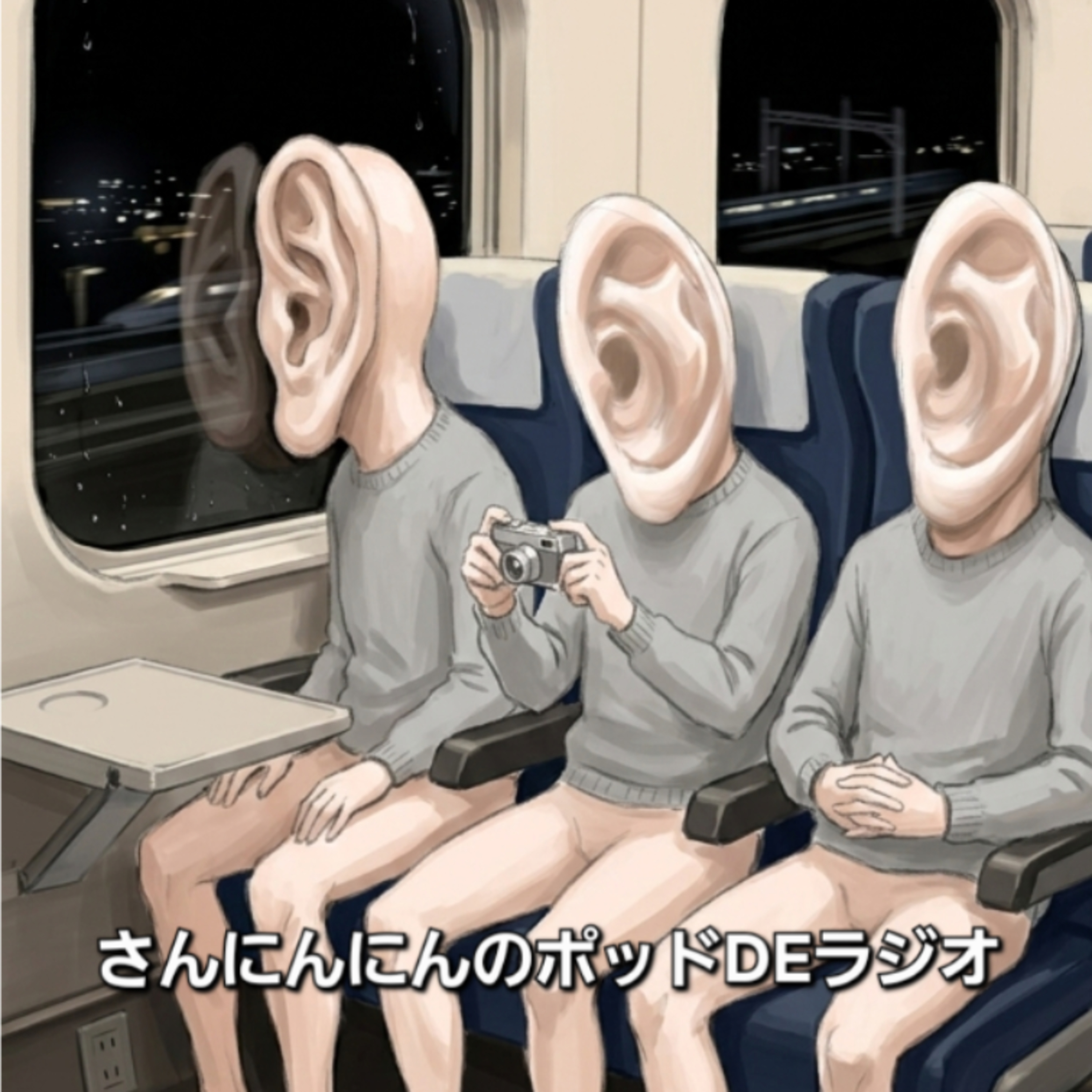 ep.240 【蠱毒の自由席】ラジオの改編で人気番組が終了してしまう中、新幹線の自由席で問題発生？！ episode artwork